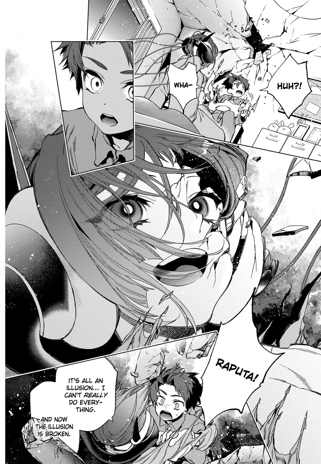 Deep Raputa Chapter 4 page 12 - Chapter 4: Hypothesis, Failure, Target Practice