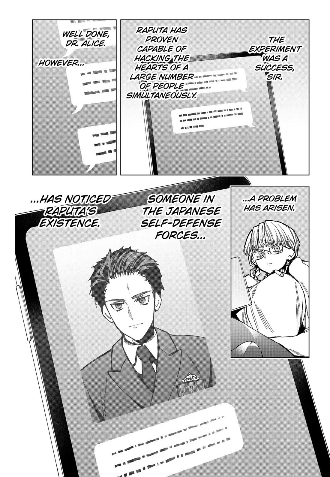 Deep Raputa Chapter 4 page 32 - Chapter 4: Hypothesis, Failure, Target Practice
