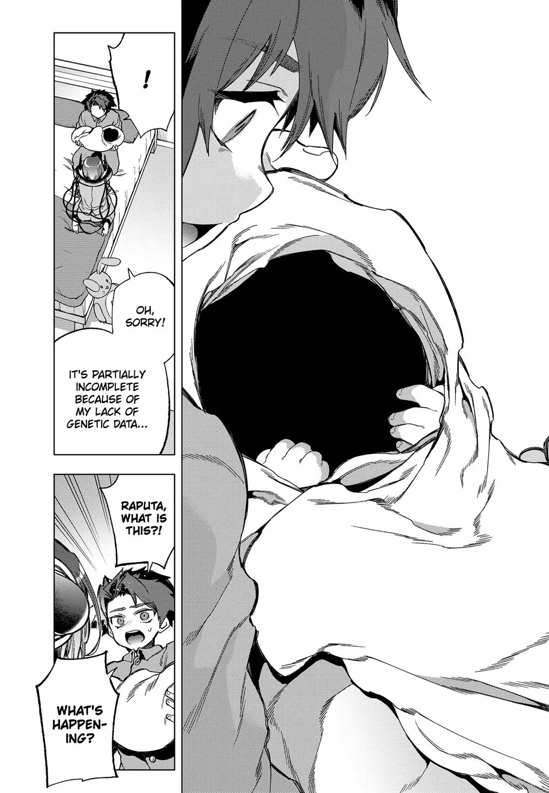 Deep Raputa Chapter 4 page 8 - Chapter 4: Hypothesis, Failure, Target Practice