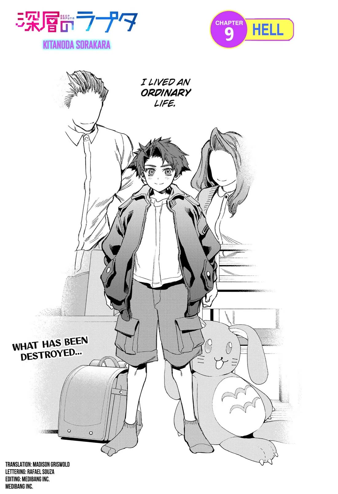 Deep Raputa Chapter 9 page 1 - Chapter 9: Hell