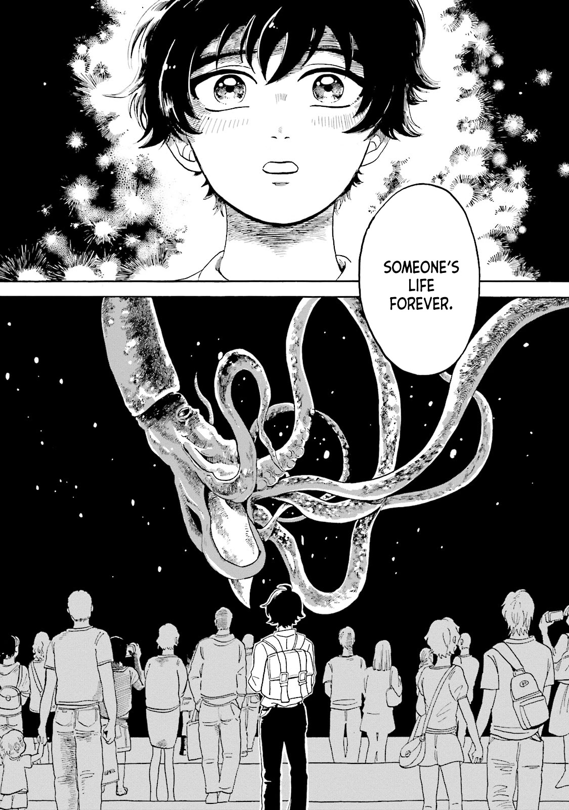 Deep Sea Aquarium Magmell Chapter 0 page 13 - Chapter 0: Giant Squid