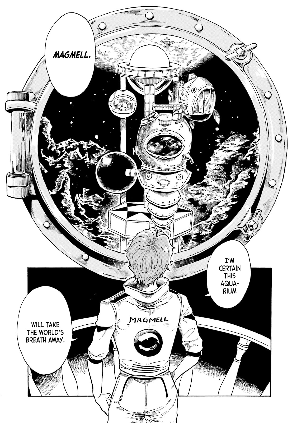 Deep Sea Aquarium Magmell Chapter 0 page 7 - Chapter 0: Giant Squid