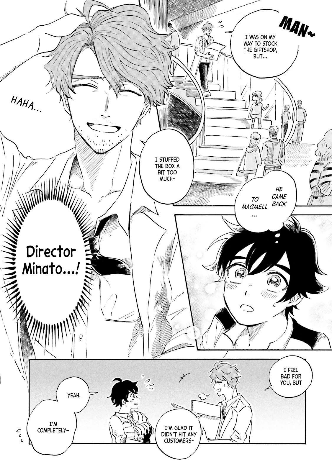 Deep Sea Aquarium Magmell Chapter 1 page 11 - Chapter 1: Giant Isopod