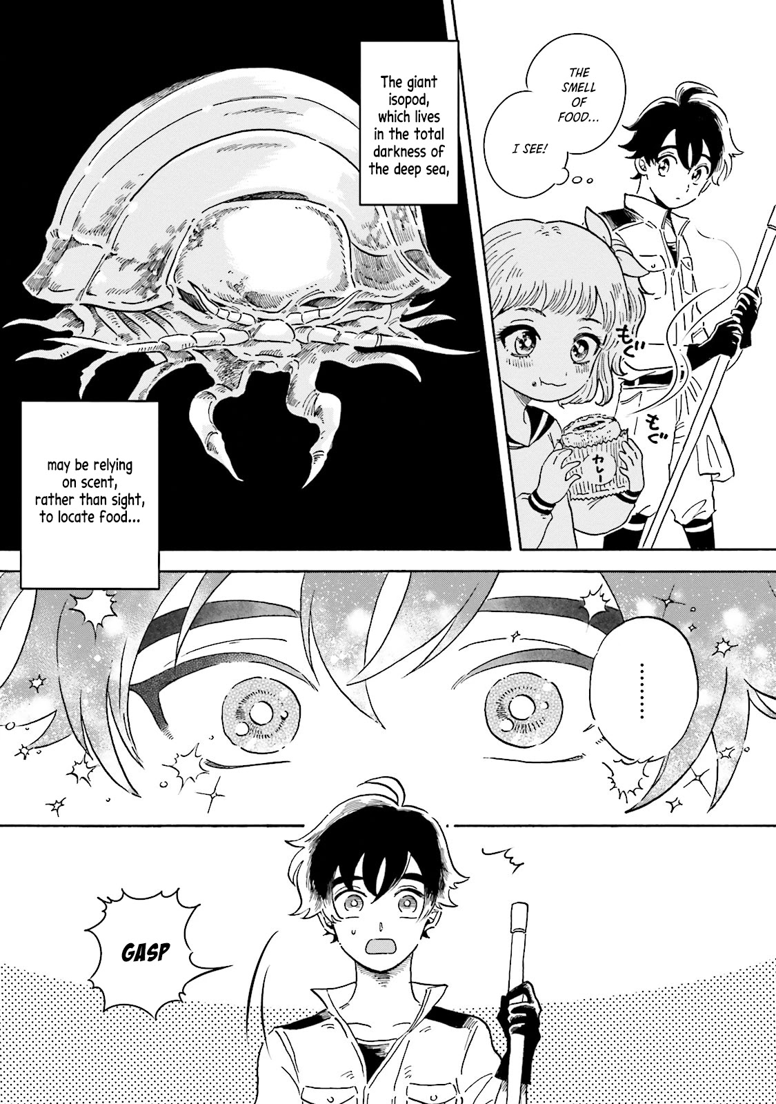 Deep Sea Aquarium Magmell Chapter 1 page 18 - Chapter 1: Giant Isopod