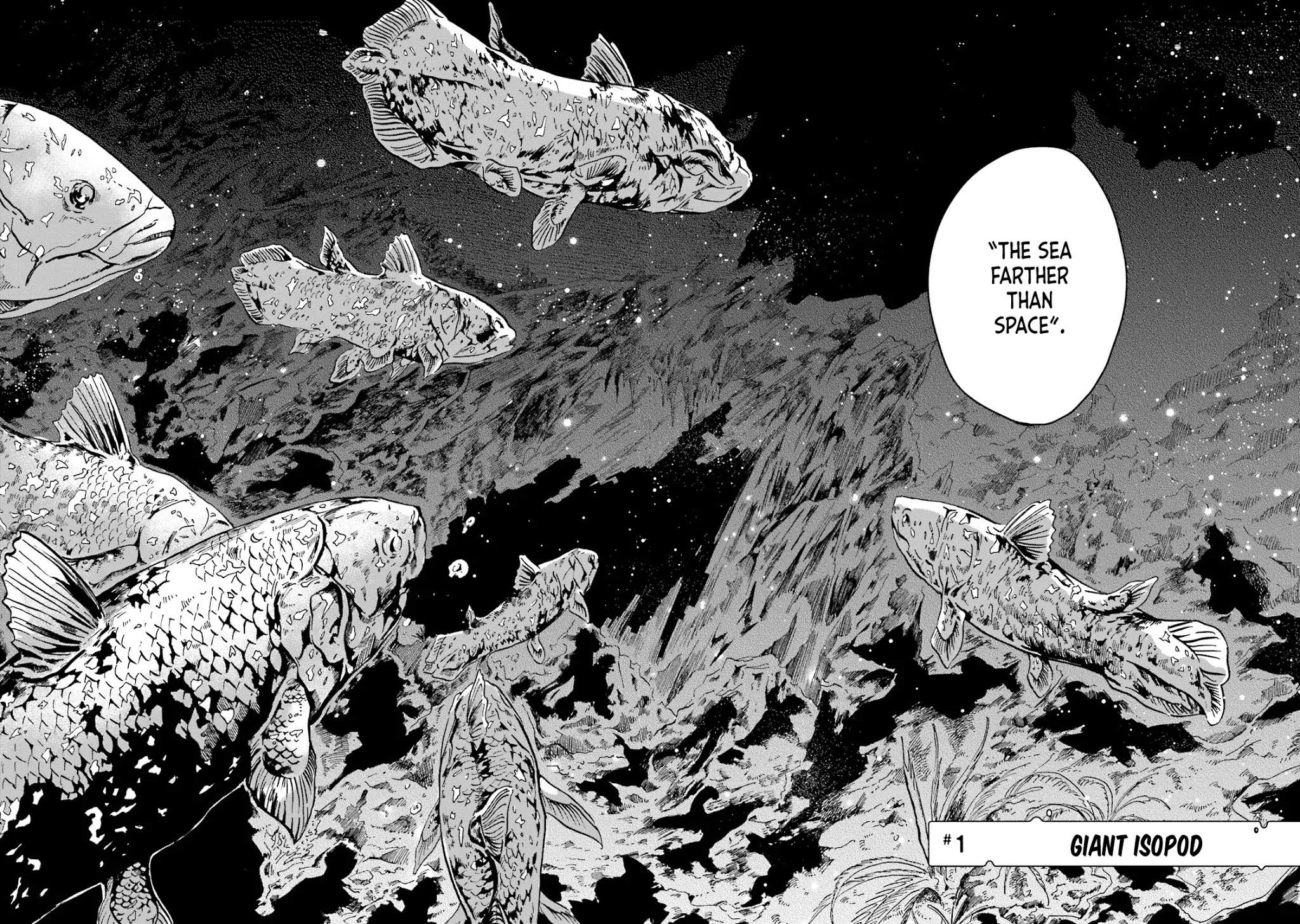 Deep Sea Aquarium Magmell Chapter 1 page 2 - Chapter 1: Giant Isopod