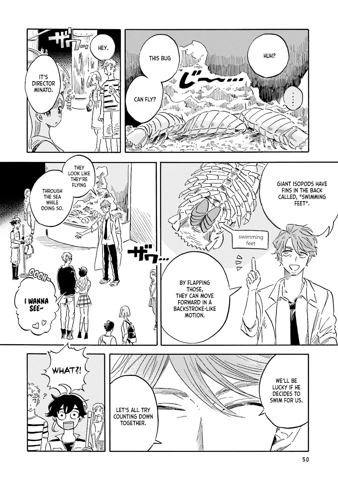Deep Sea Aquarium Magmell Chapter 1 page 28 - Chapter 1: Giant Isopod