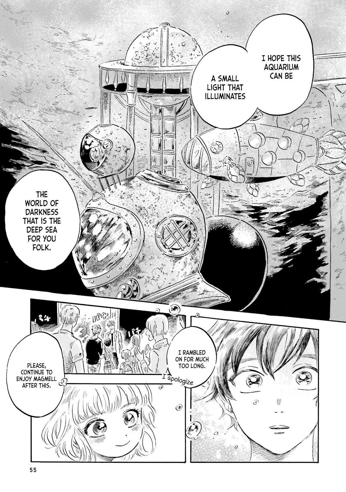 Deep Sea Aquarium Magmell Chapter 1 page 33 - Chapter 1: Giant Isopod