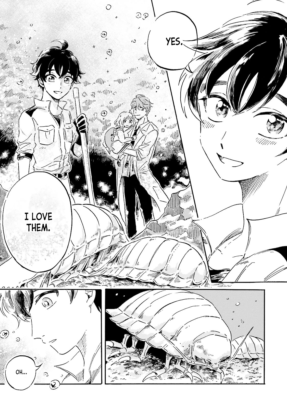 Deep Sea Aquarium Magmell Chapter 1 page 37 - Chapter 1: Giant Isopod