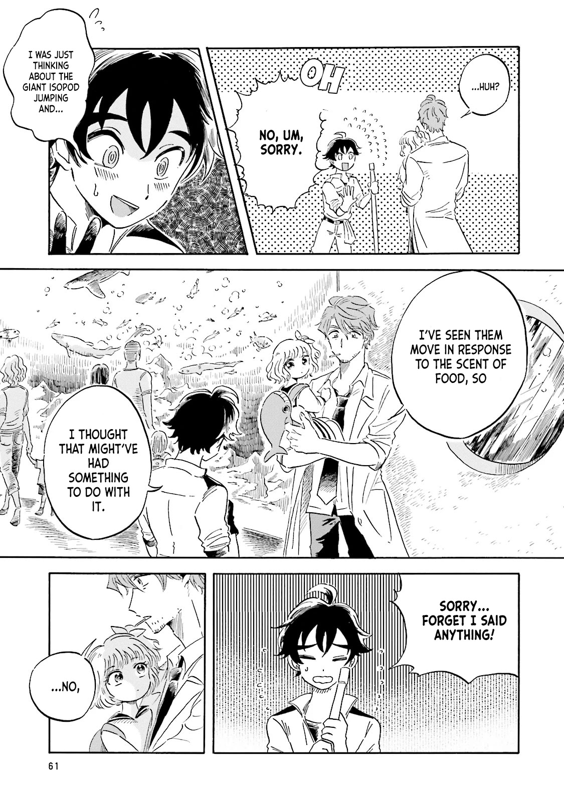Deep Sea Aquarium Magmell Chapter 1 page 39 - Chapter 1: Giant Isopod