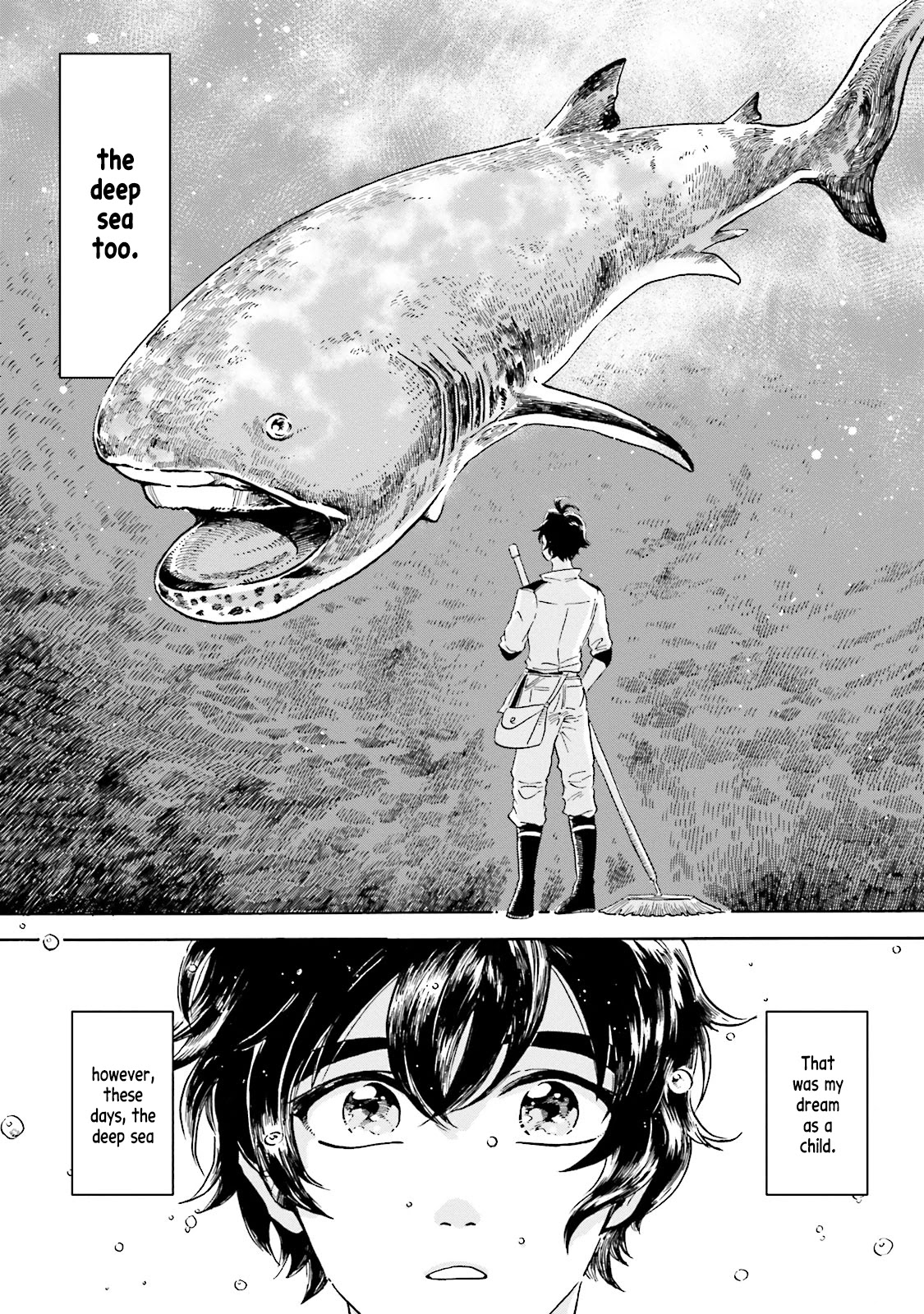 Deep Sea Aquarium Magmell Chapter 1 page 4 - Chapter 1: Giant Isopod