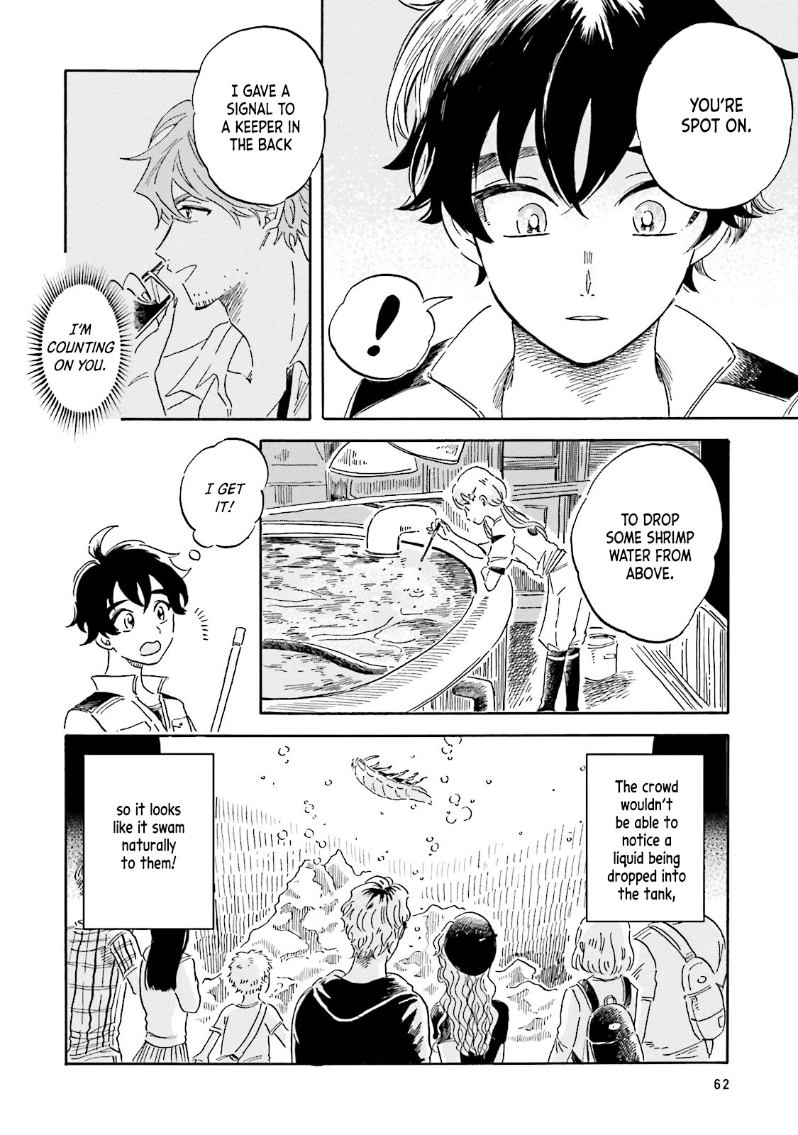 Deep Sea Aquarium Magmell Chapter 1 page 40 - Chapter 1: Giant Isopod