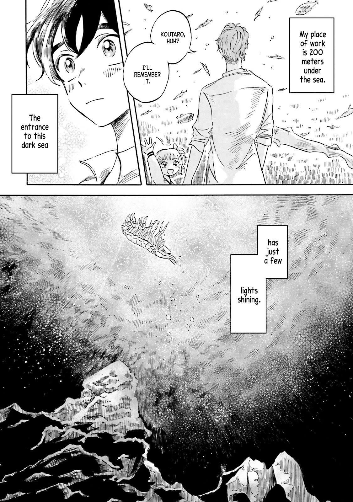 Deep Sea Aquarium Magmell Chapter 1 page 43 - Chapter 1: Giant Isopod