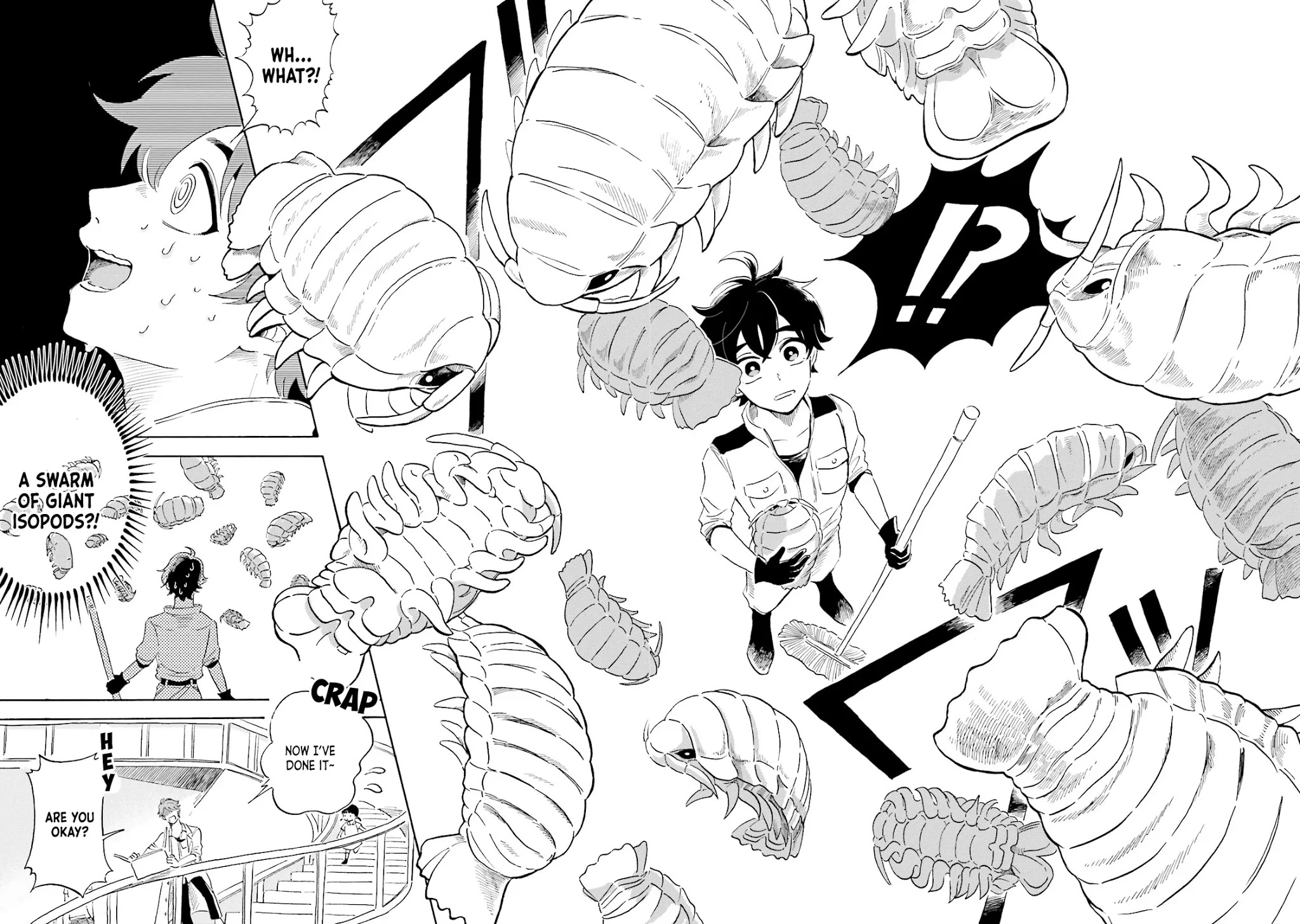 Deep Sea Aquarium Magmell Chapter 1 page 9 - Chapter 1: Giant Isopod