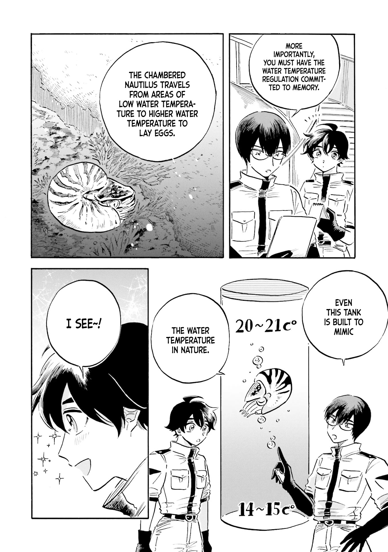 Deep Sea Aquarium Magmell Chapter 10 page 6 - Chapter 10: Nautilus