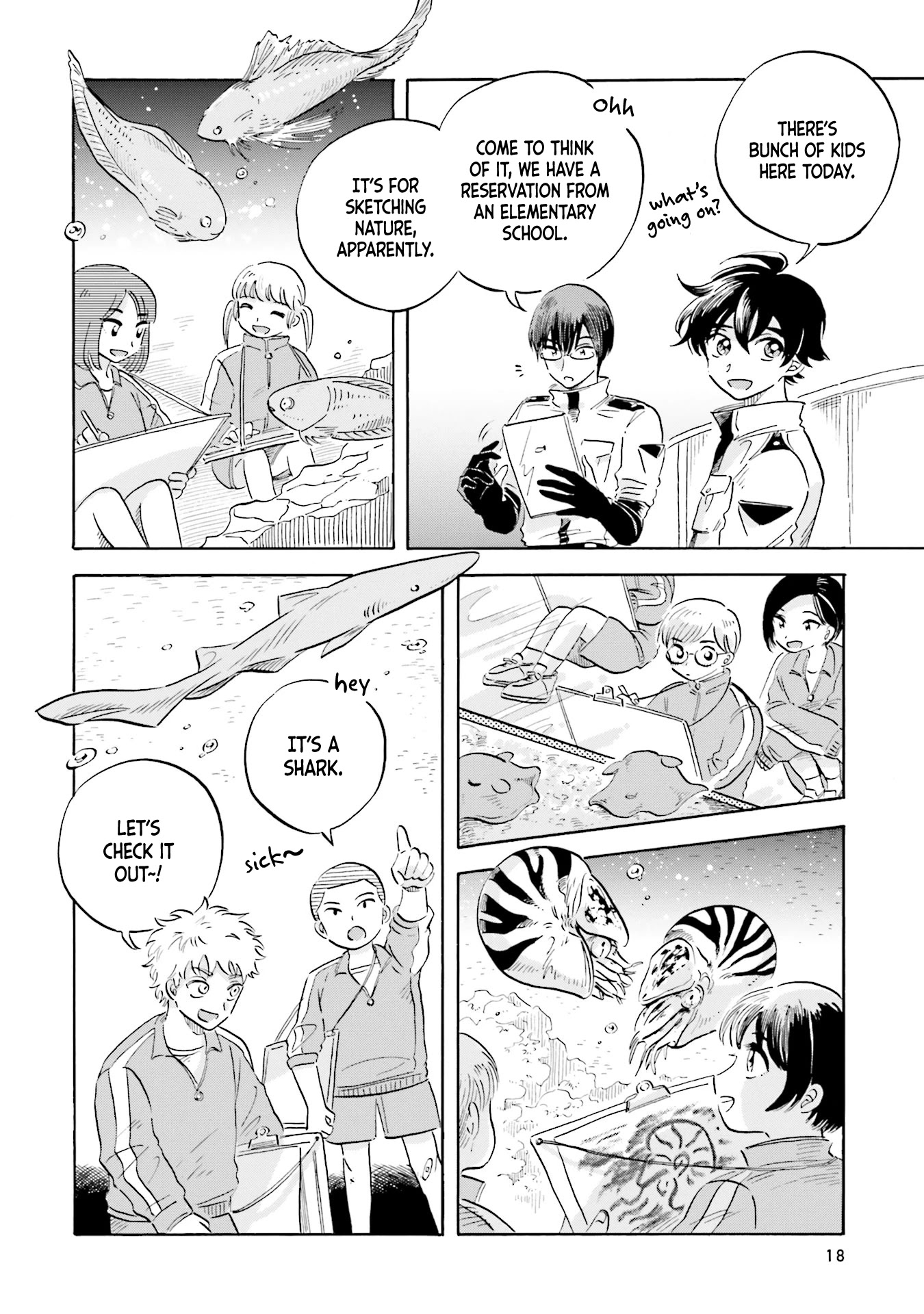 Deep Sea Aquarium Magmell Chapter 10 page 8 - Chapter 10: Nautilus