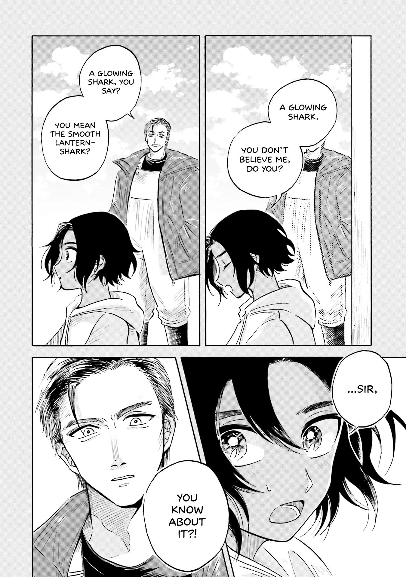Deep Sea Aquarium Magmell Chapter 12 page 16 - Chapter 12: Blackbelly Lanternshark