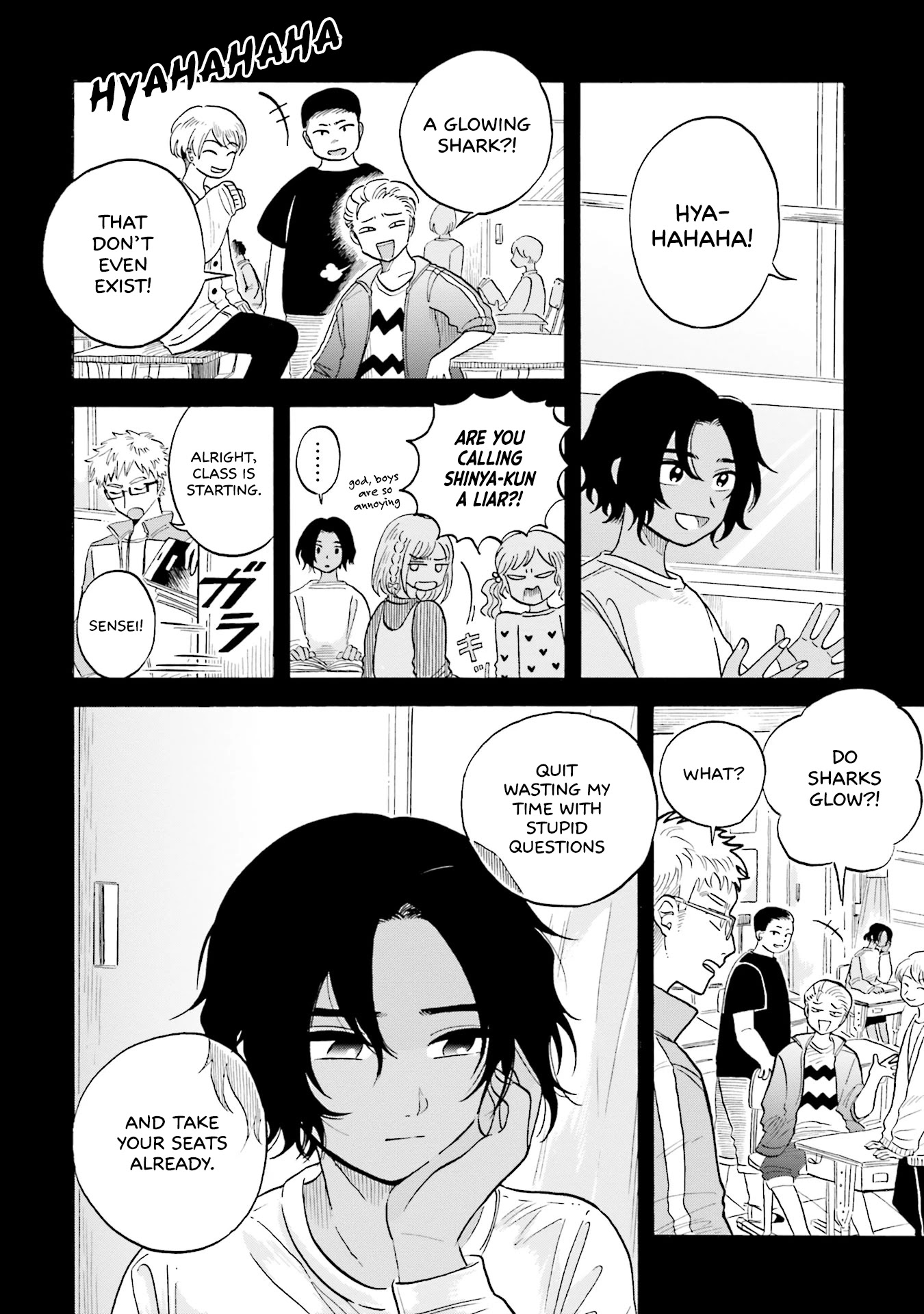 Deep Sea Aquarium Magmell Chapter 12 page 2 - Chapter 12: Blackbelly Lanternshark