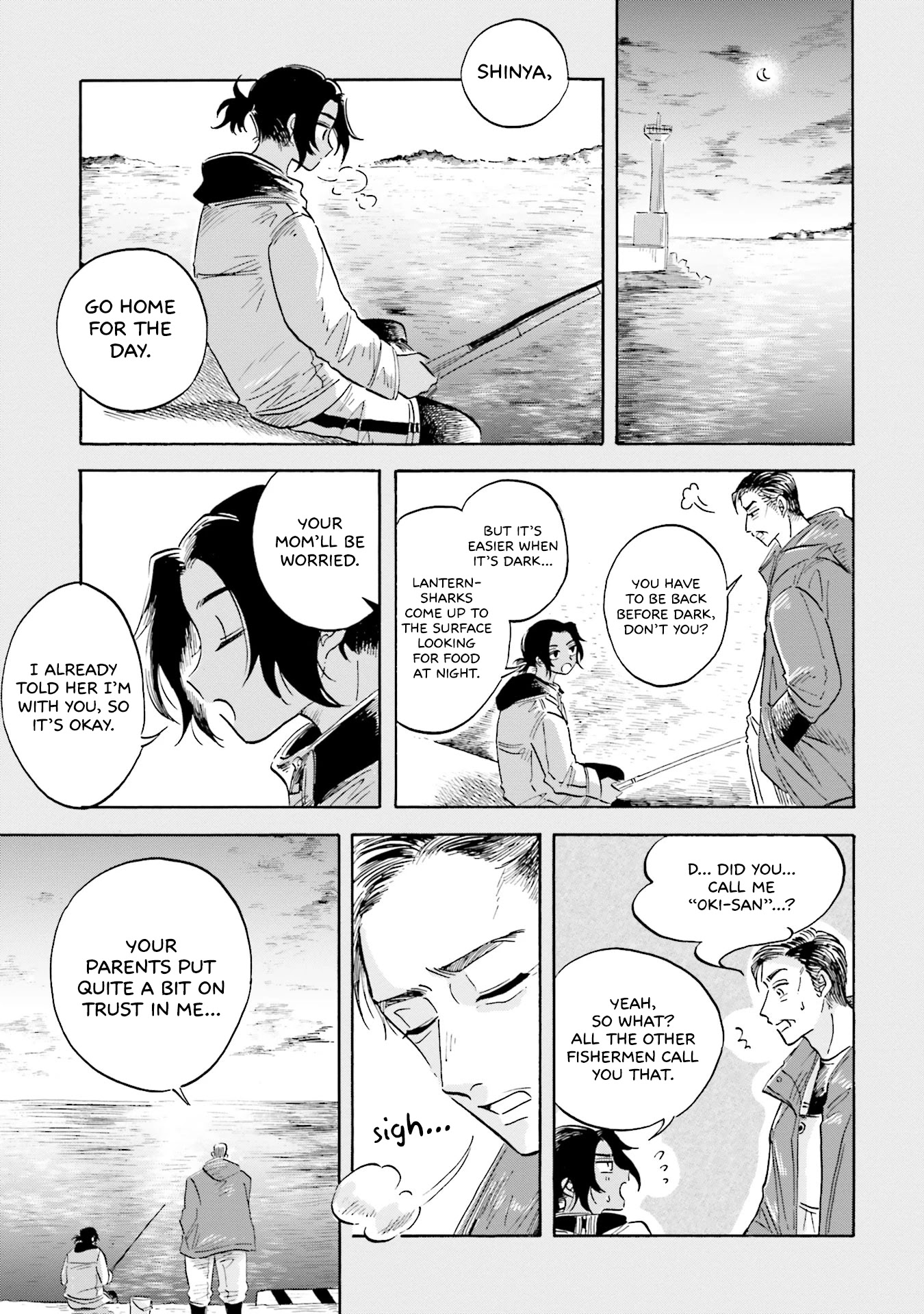 Deep Sea Aquarium Magmell Chapter 12 page 21 - Chapter 12: Blackbelly Lanternshark