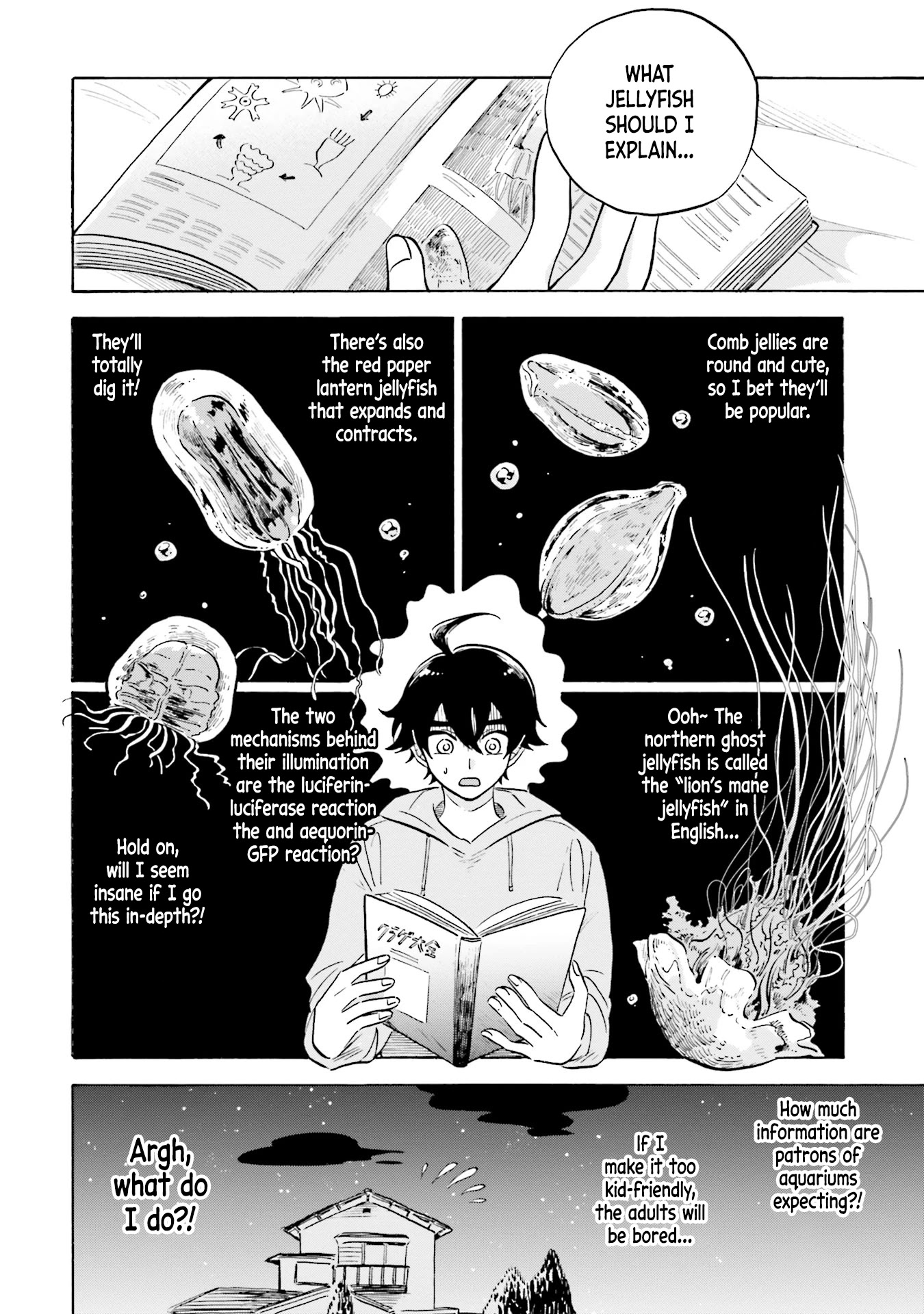 Deep Sea Aquarium Magmell Chapter 13 page 14 - Chapter 13: Helmet Jellyfish, Part 1