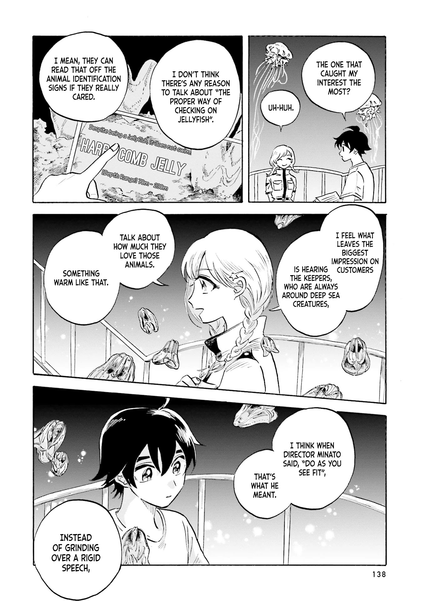 Deep Sea Aquarium Magmell Chapter 13 page 22 - Chapter 13: Helmet Jellyfish, Part 1