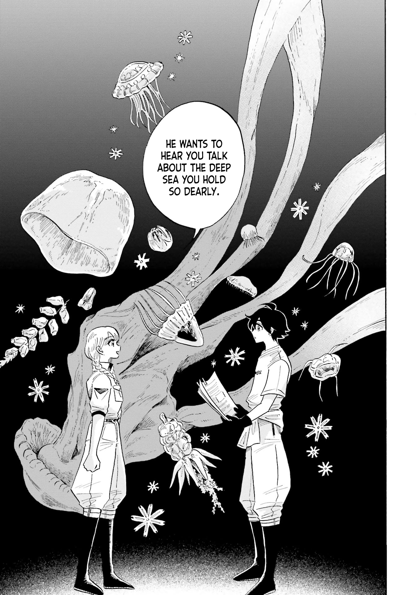 Deep Sea Aquarium Magmell Chapter 13 page 23 - Chapter 13: Helmet Jellyfish, Part 1