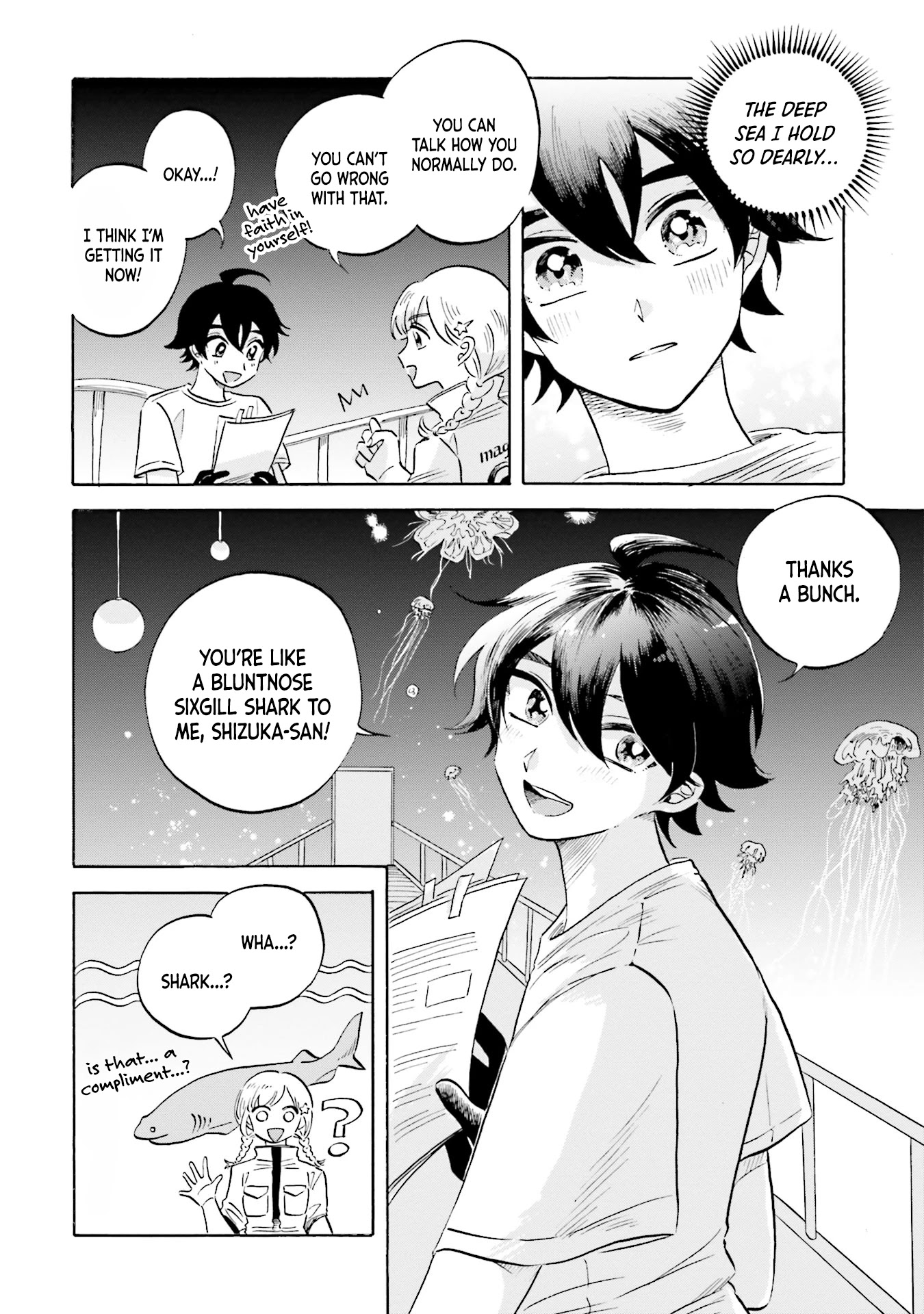 Deep Sea Aquarium Magmell Chapter 13 page 24 - Chapter 13: Helmet Jellyfish, Part 1