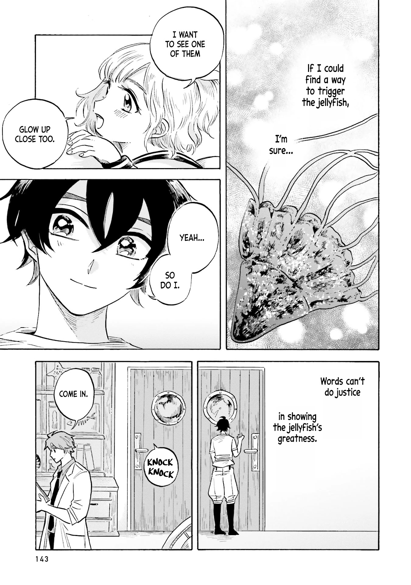 Deep Sea Aquarium Magmell Chapter 13 page 27 - Chapter 13: Helmet Jellyfish, Part 1