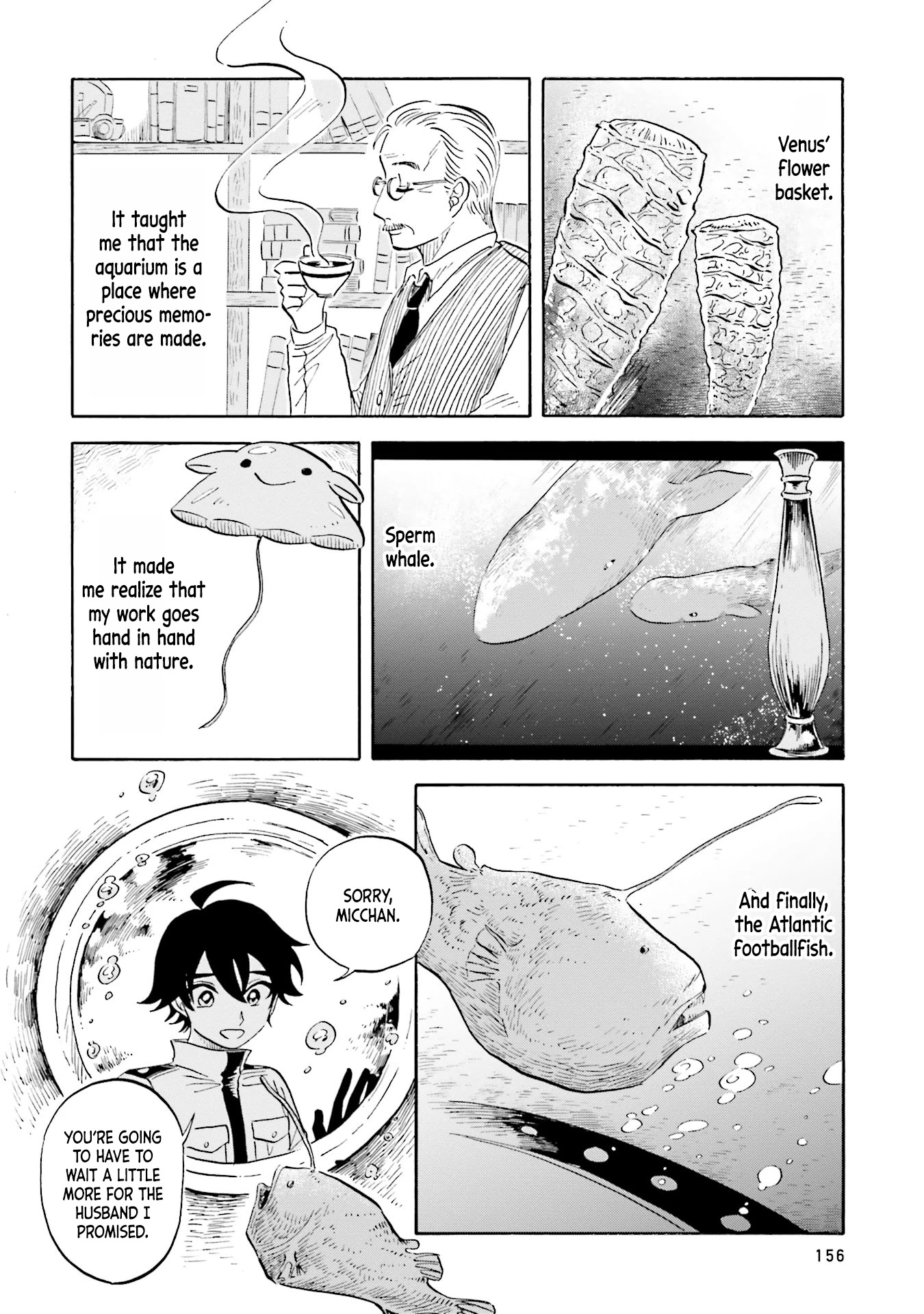 Deep Sea Aquarium Magmell Chapter 14 page 10 - Chapter 14: Helmet Jellyfish, Part 2