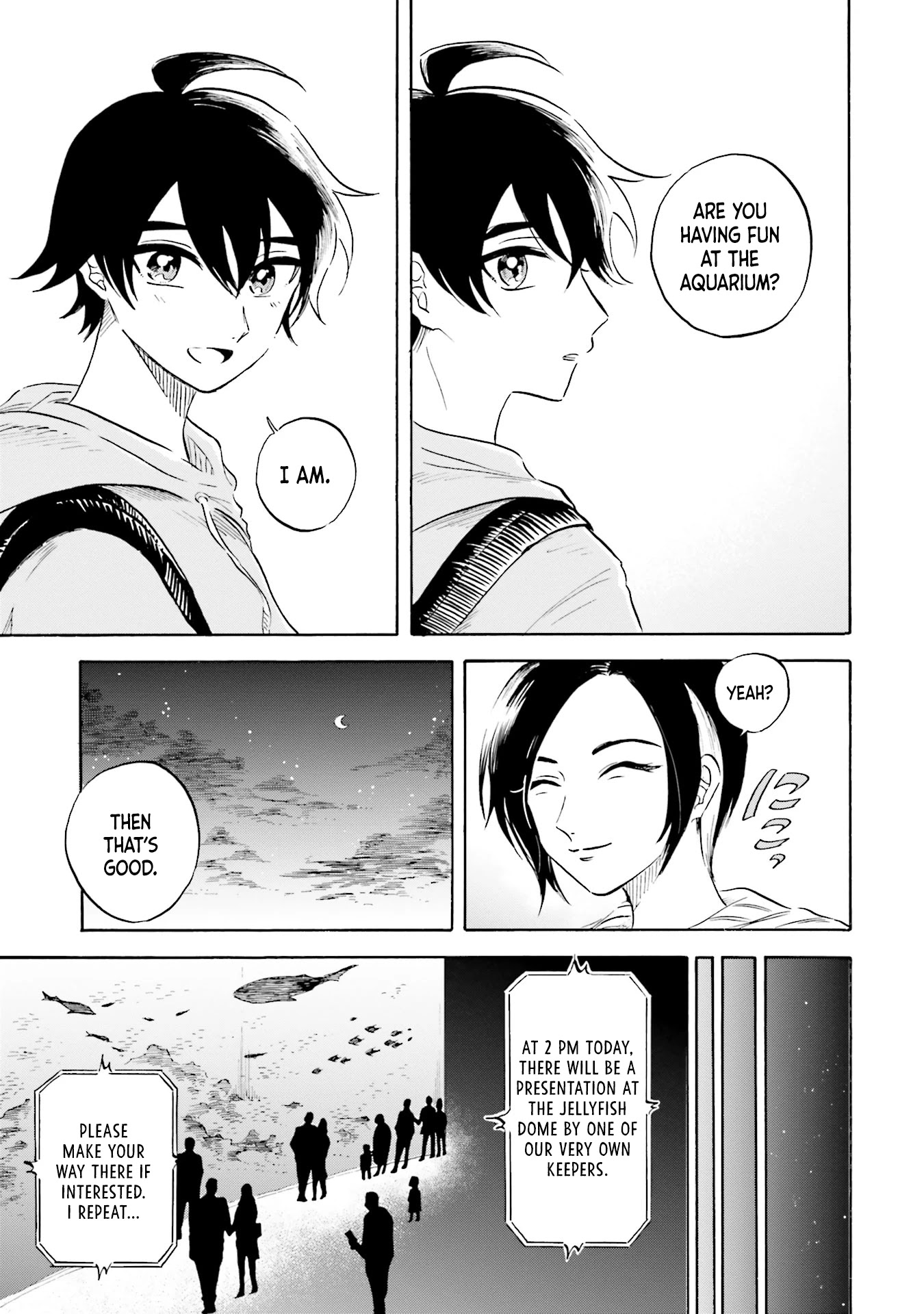 Deep Sea Aquarium Magmell Chapter 14 page 13 - Chapter 14: Helmet Jellyfish, Part 2