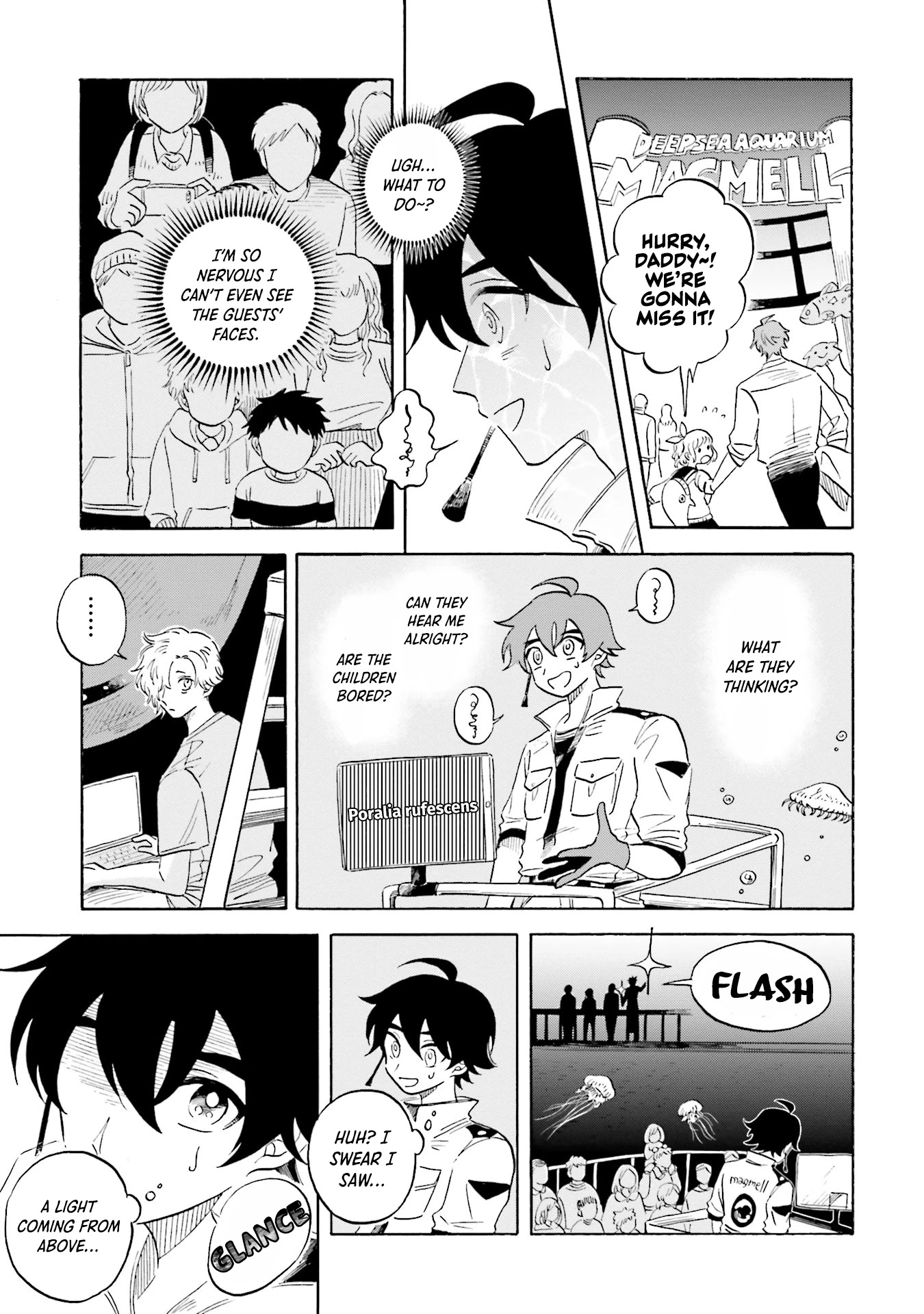Deep Sea Aquarium Magmell Chapter 14 page 17 - Chapter 14: Helmet Jellyfish, Part 2