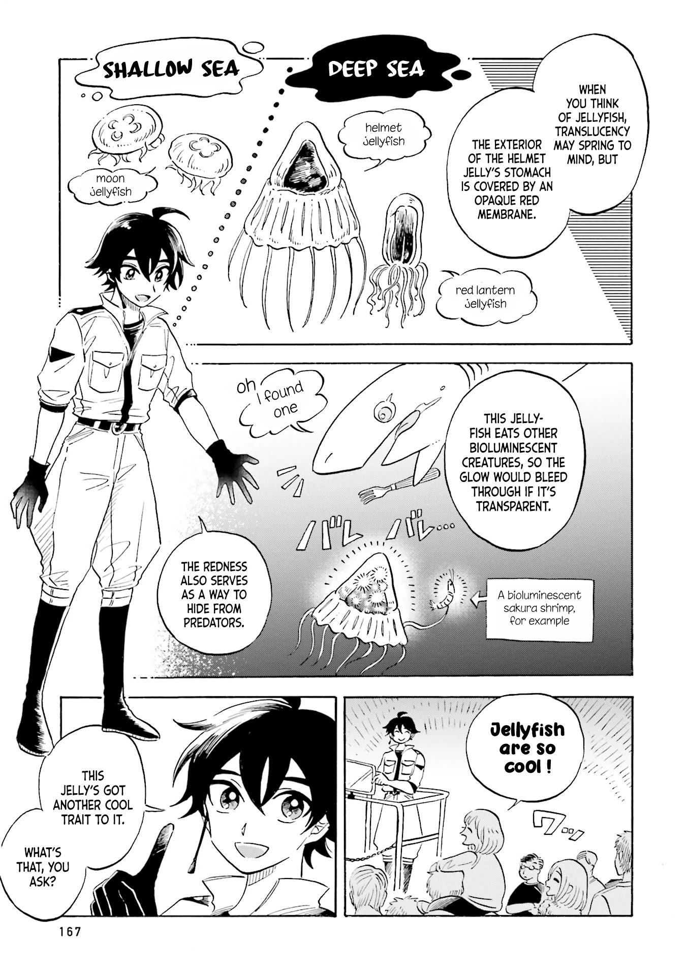 Deep Sea Aquarium Magmell Chapter 14 page 21 - Chapter 14: Helmet Jellyfish, Part 2