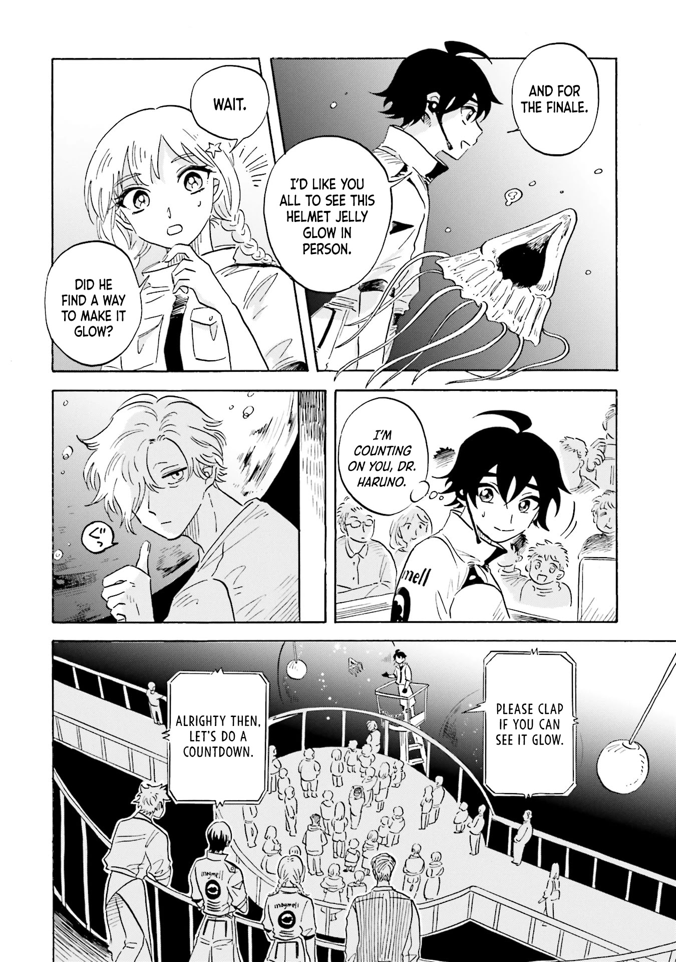 Deep Sea Aquarium Magmell Chapter 14 page 24 - Chapter 14: Helmet Jellyfish, Part 2