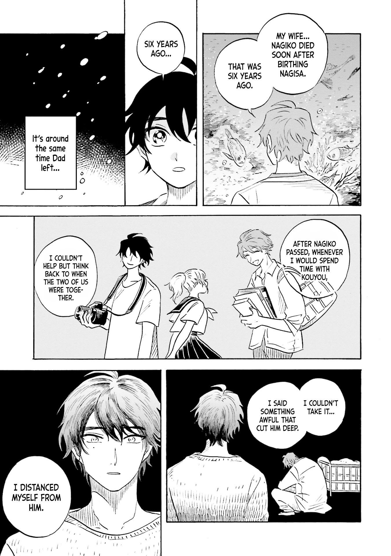 Deep Sea Aquarium Magmell Chapter 14 page 32 - Chapter 14: Helmet Jellyfish, Part 2