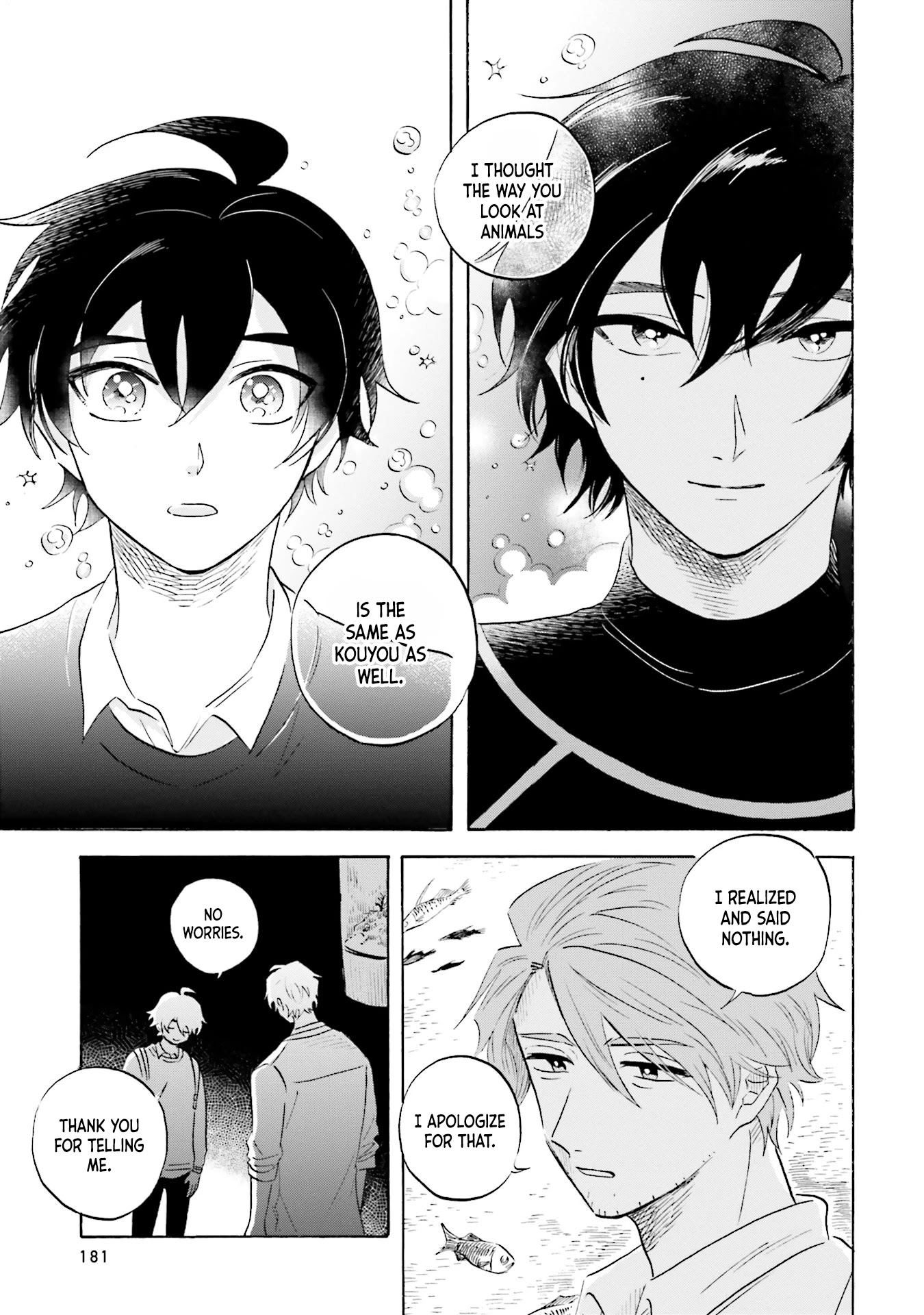 Deep Sea Aquarium Magmell Chapter 14 page 34 - Chapter 14: Helmet Jellyfish, Part 2