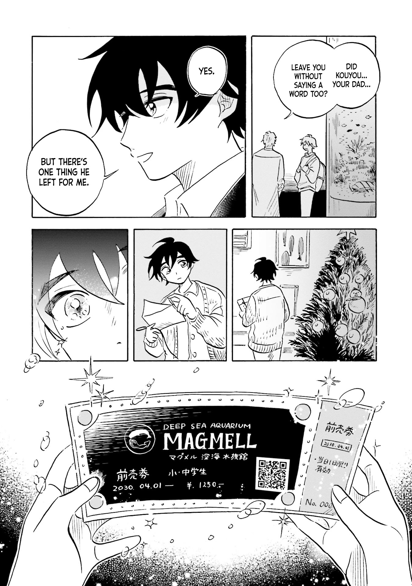 Deep Sea Aquarium Magmell Chapter 14 page 35 - Chapter 14: Helmet Jellyfish, Part 2
