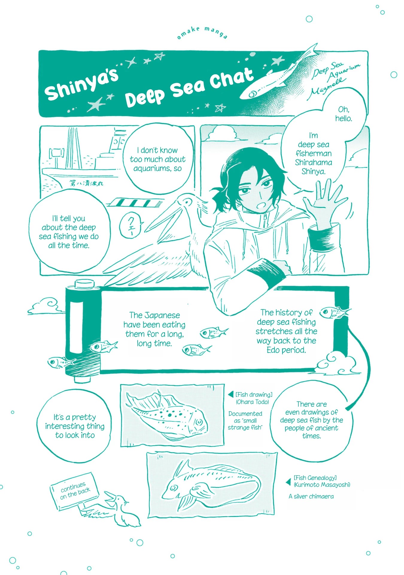 Deep Sea Aquarium Magmell Chapter 14 page 46 - Chapter 14: Helmet Jellyfish, Part 2