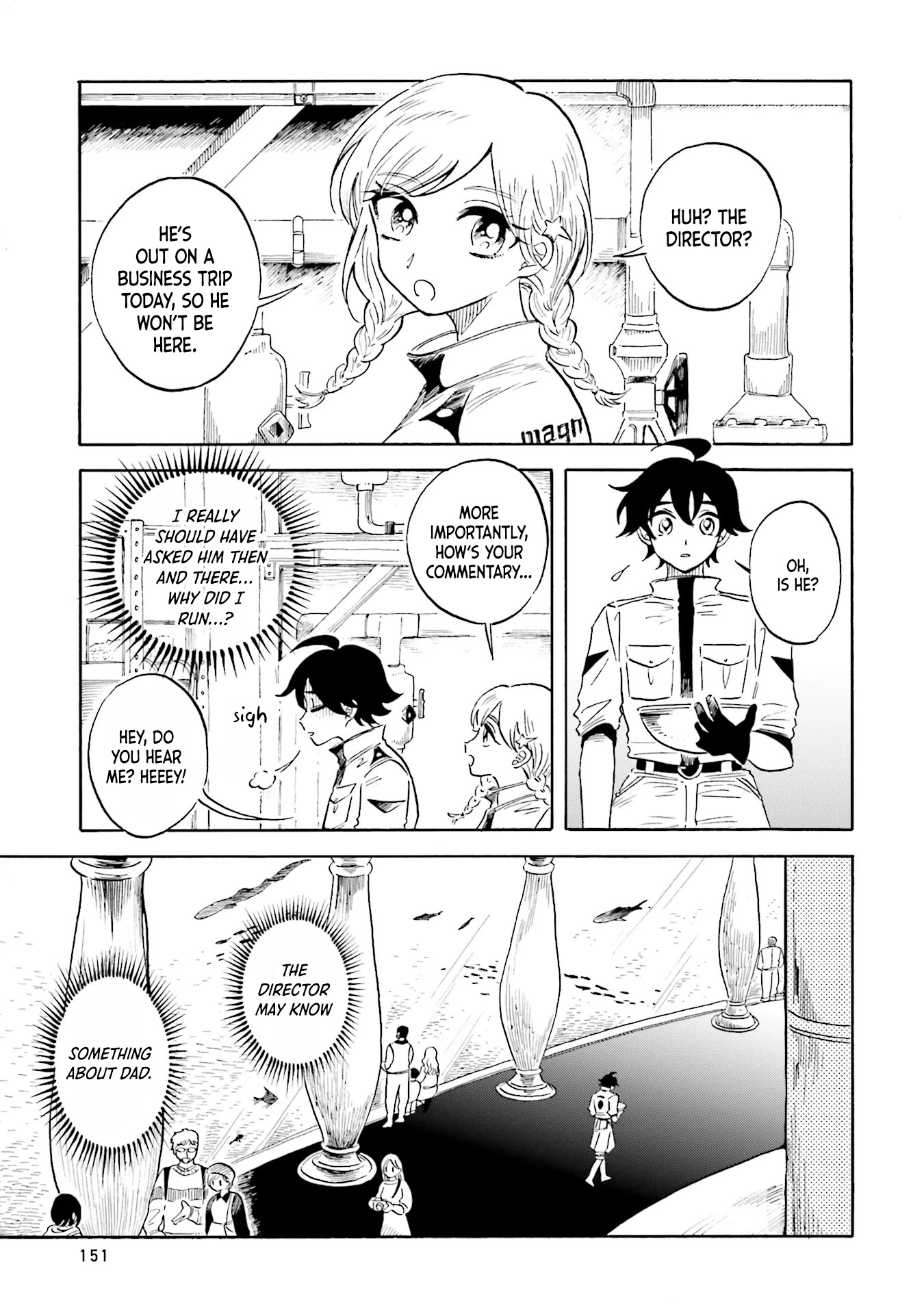Deep Sea Aquarium Magmell Chapter 14 page 5 - Chapter 14: Helmet Jellyfish, Part 2