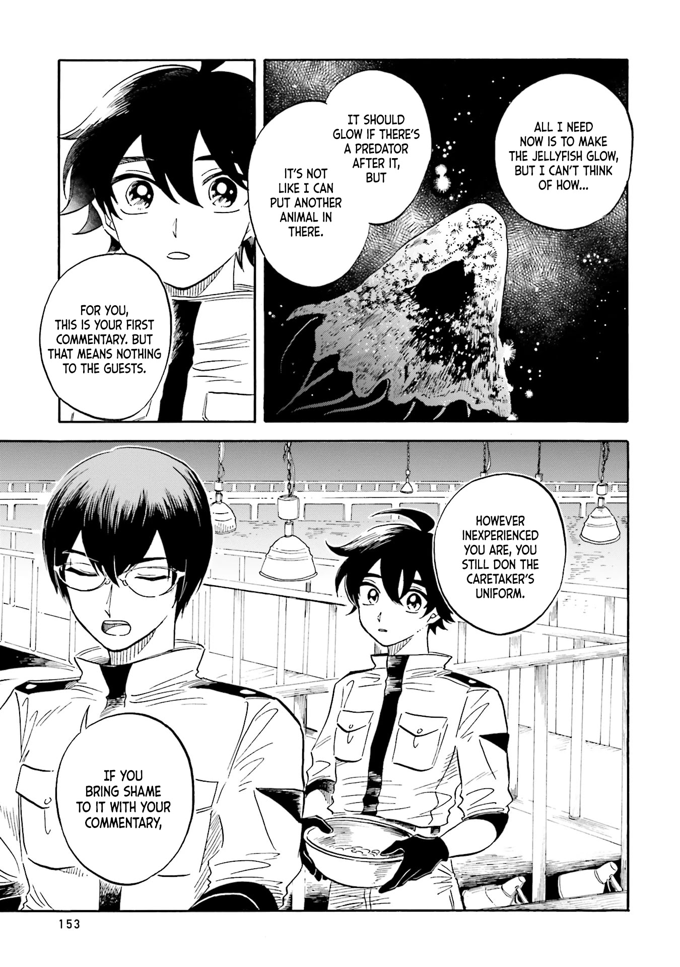 Deep Sea Aquarium Magmell Chapter 14 page 7 - Chapter 14: Helmet Jellyfish, Part 2