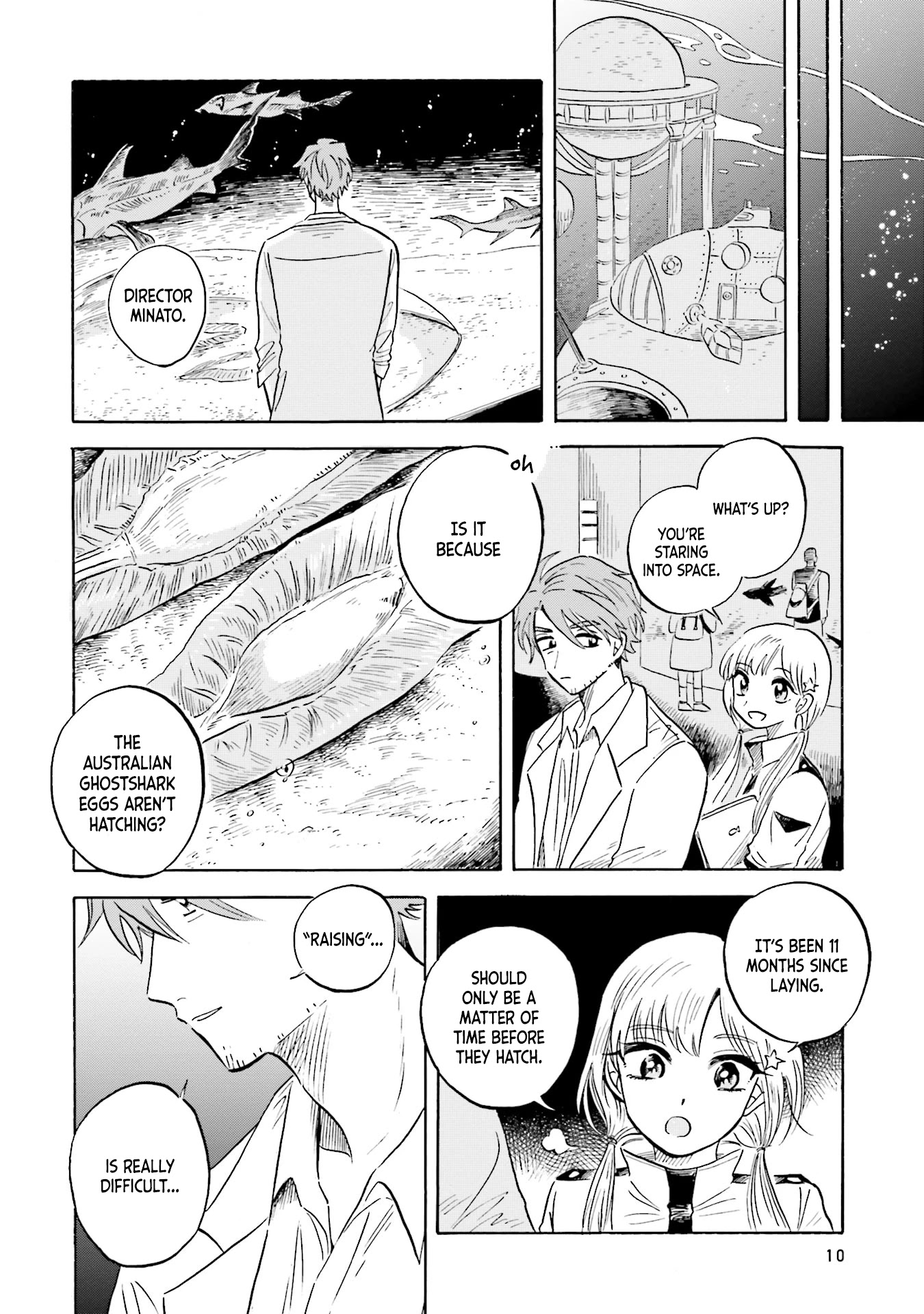 Deep Sea Aquarium Magmell Chapter 15 page 11 - Chapter 15: Silver Chimaera