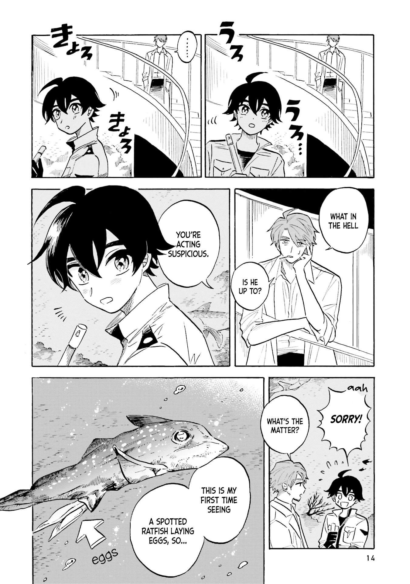 Deep Sea Aquarium Magmell Chapter 15 page 15 - Chapter 15: Silver Chimaera
