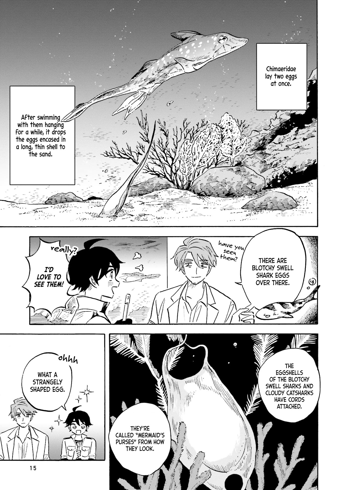 Deep Sea Aquarium Magmell Chapter 15 page 16 - Chapter 15: Silver Chimaera