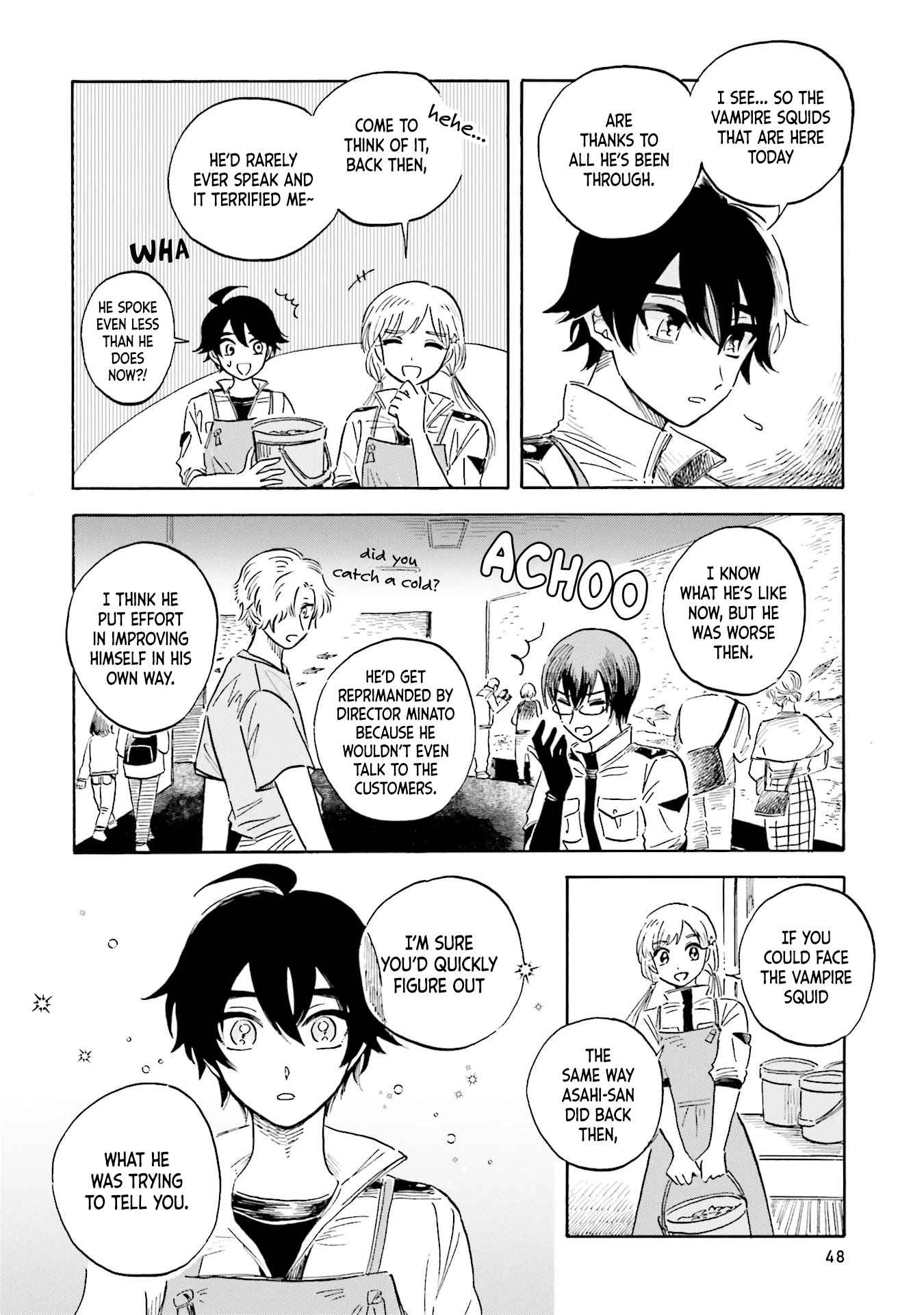 Deep Sea Aquarium Magmell Chapter 16 page 15 - Chapter 16: Vampire Squid