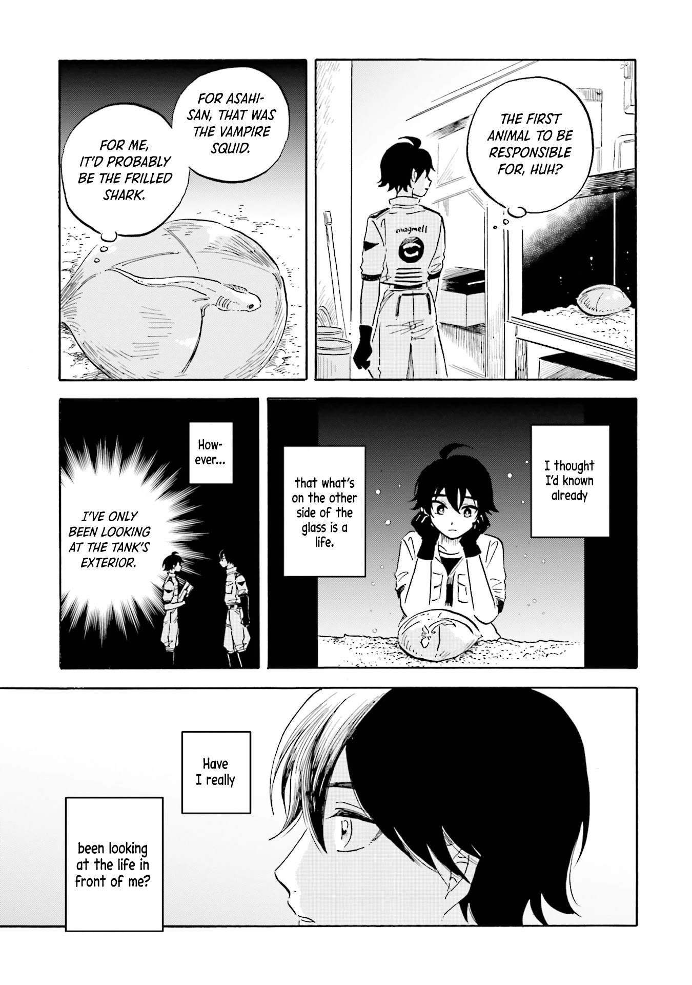 Deep Sea Aquarium Magmell Chapter 16 page 18 - Chapter 16: Vampire Squid