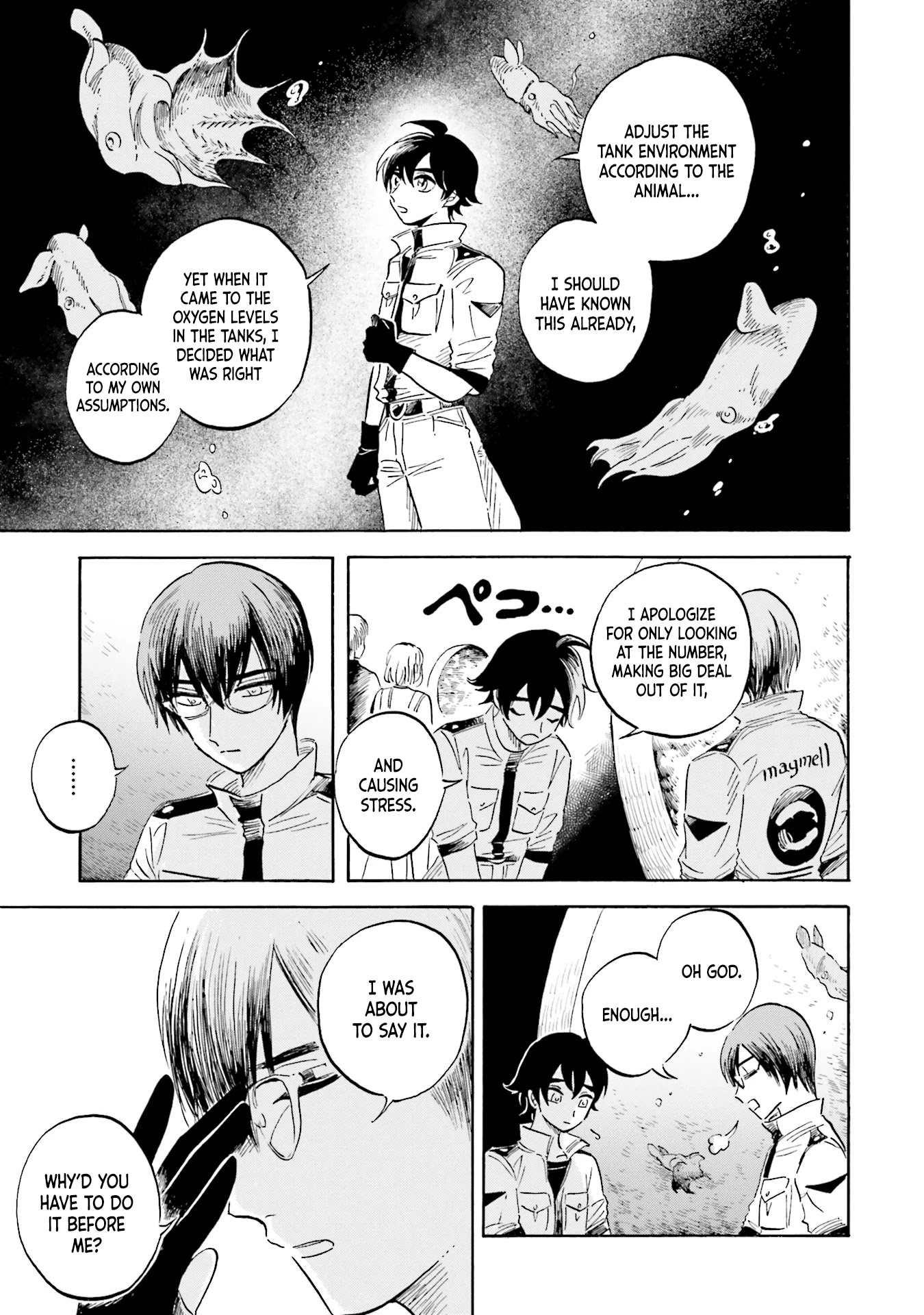 Deep Sea Aquarium Magmell Chapter 16 page 22 - Chapter 16: Vampire Squid