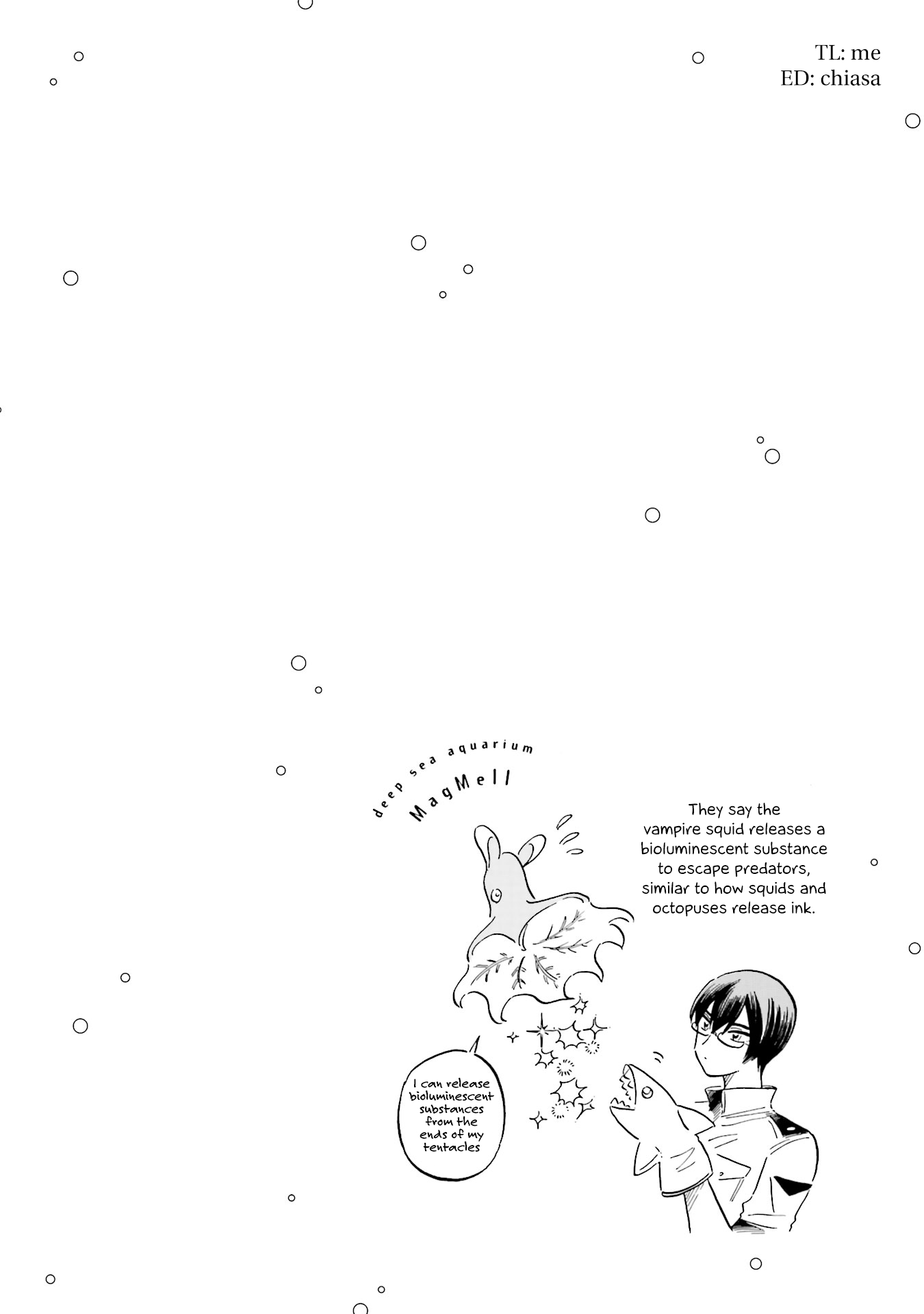 Deep Sea Aquarium Magmell Chapter 16 page 31 - Chapter 16: Vampire Squid