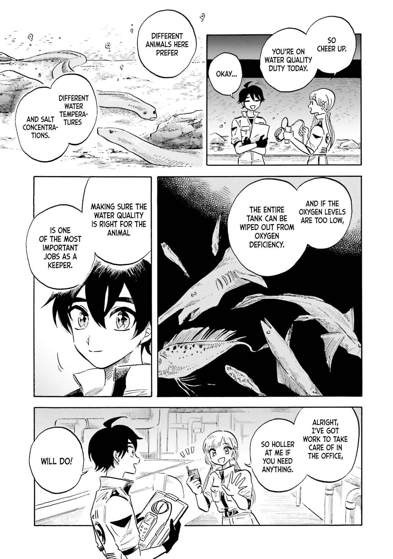 Deep Sea Aquarium Magmell Chapter 16 page 6 - Chapter 16: Vampire Squid