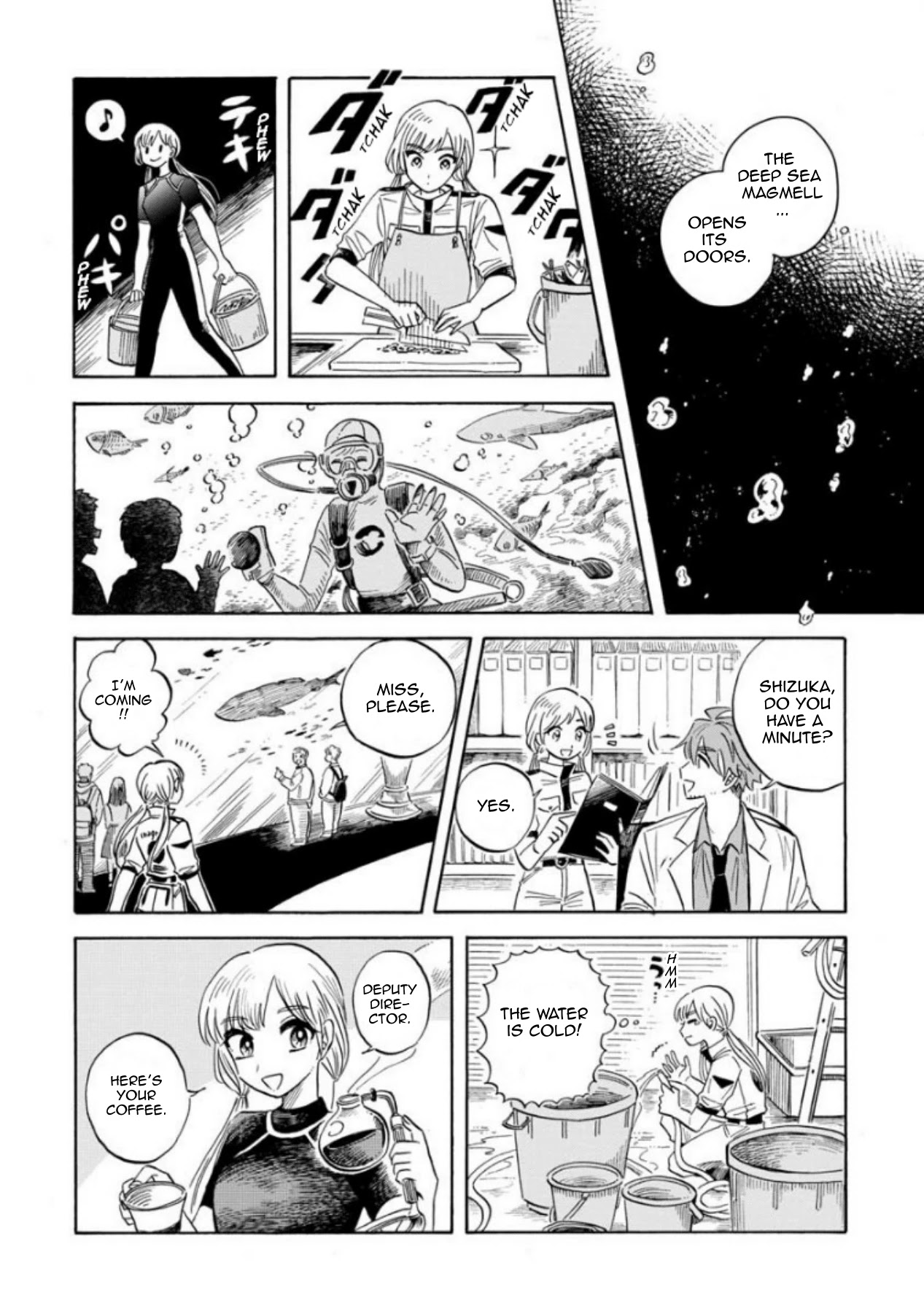 Deep Sea Aquarium Magmell Chapter 17 page 4 - Chapter 17: Basket Star