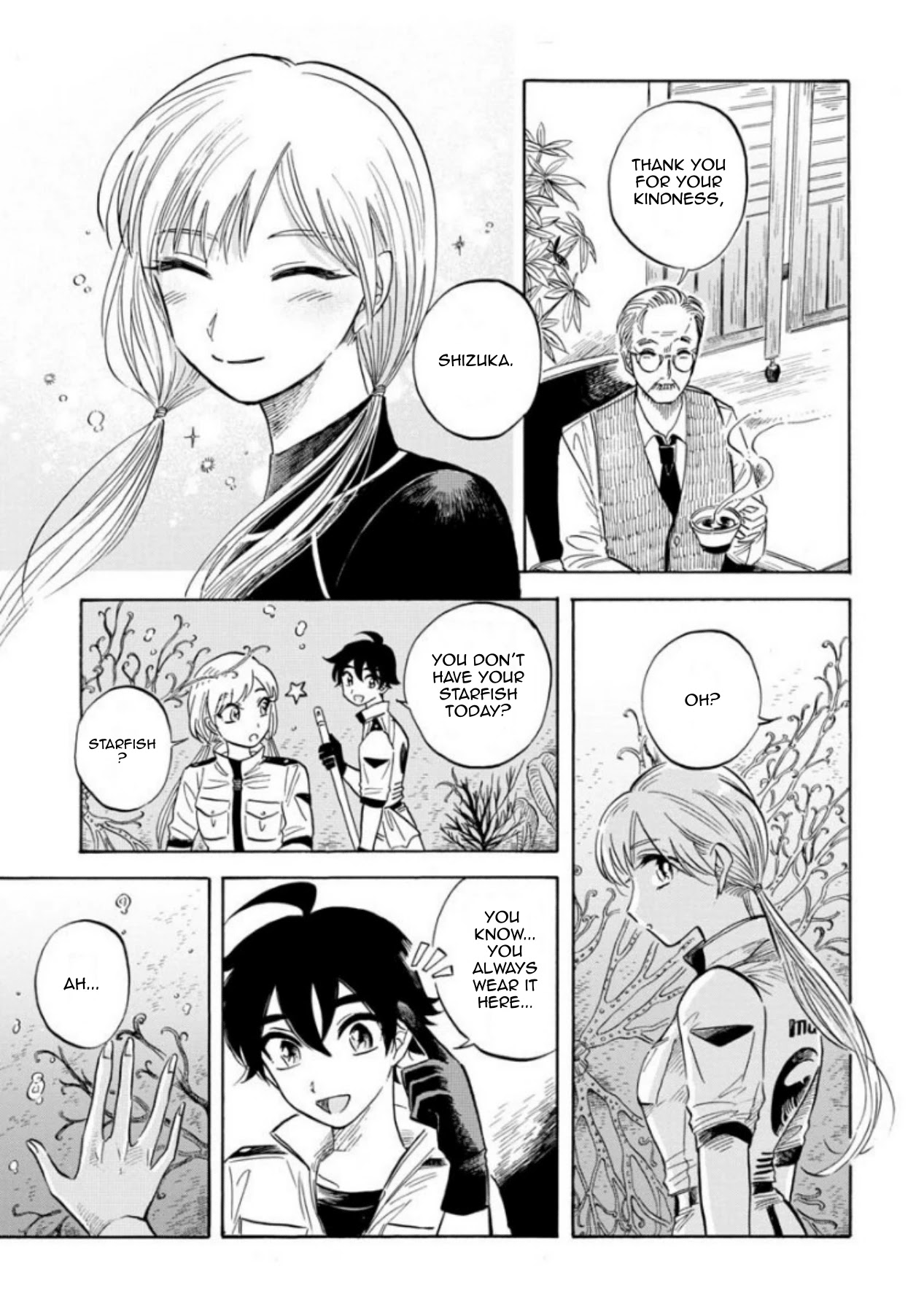 Deep Sea Aquarium Magmell Chapter 17 page 5 - Chapter 17: Basket Star