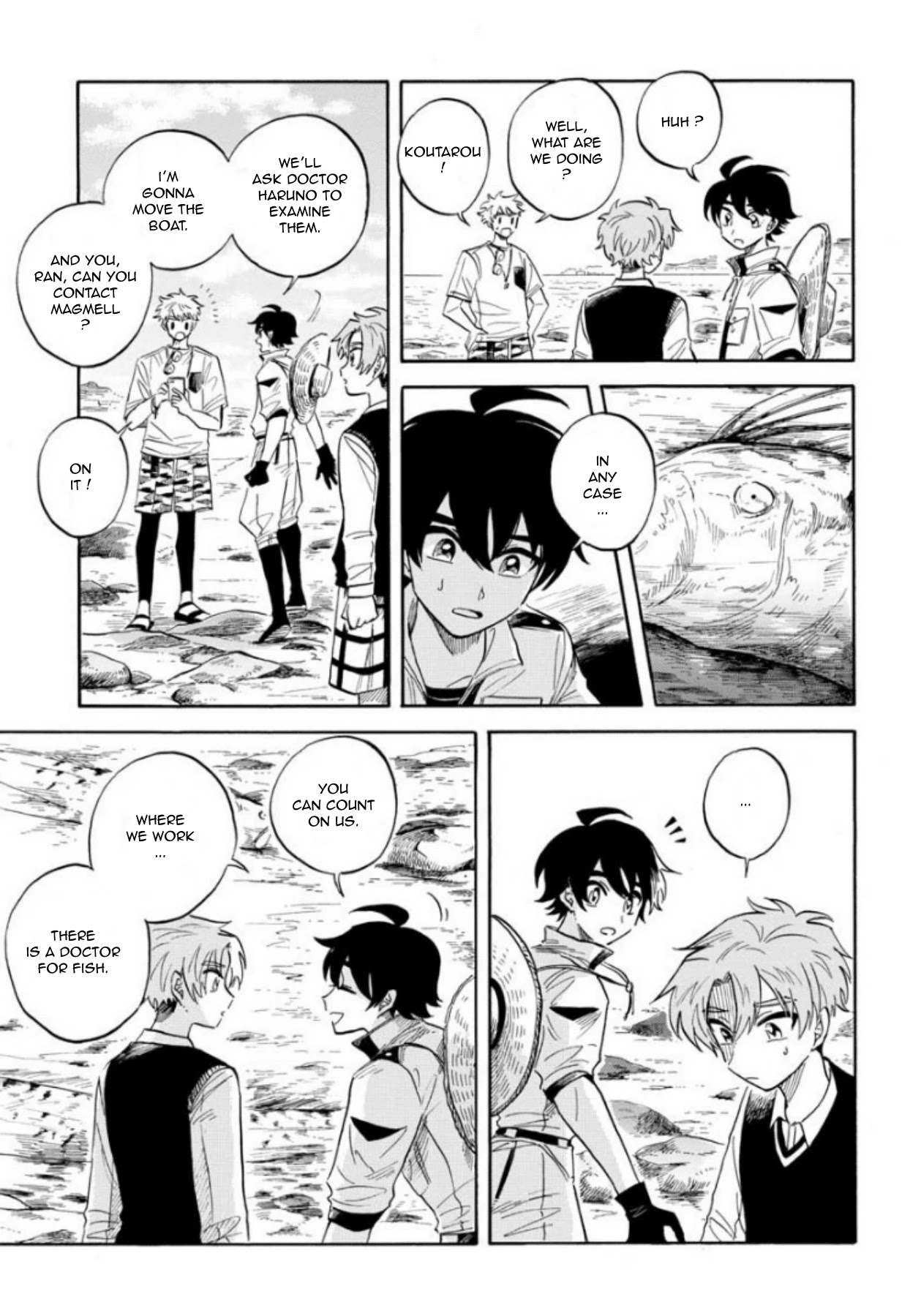 Deep Sea Aquarium Magmell Chapter 19 page 14 - Chapter 19: Palace of the Dragon King - Part 1