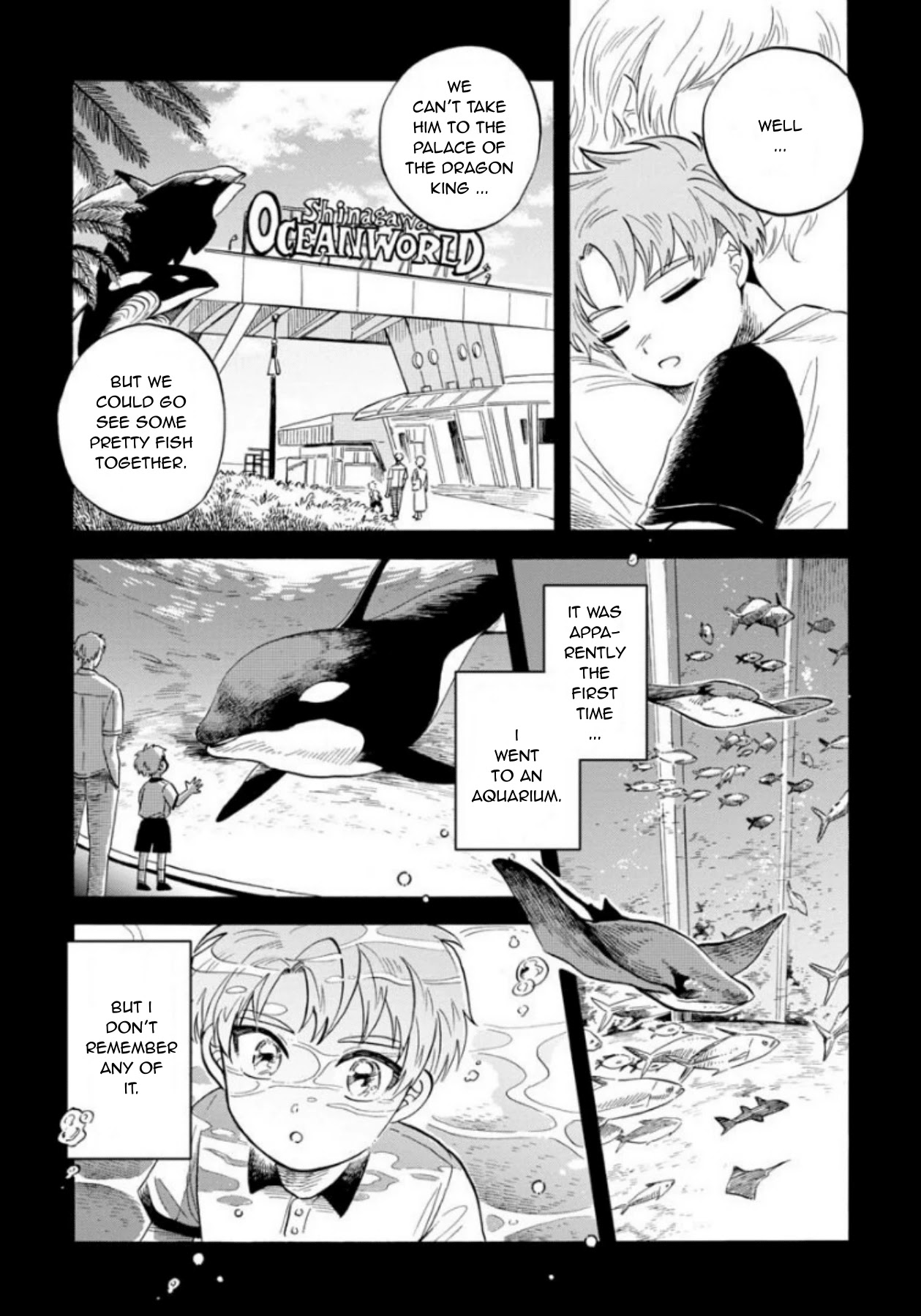 Deep Sea Aquarium Magmell Chapter 19 page 2 - Chapter 19: Palace of the Dragon King - Part 1